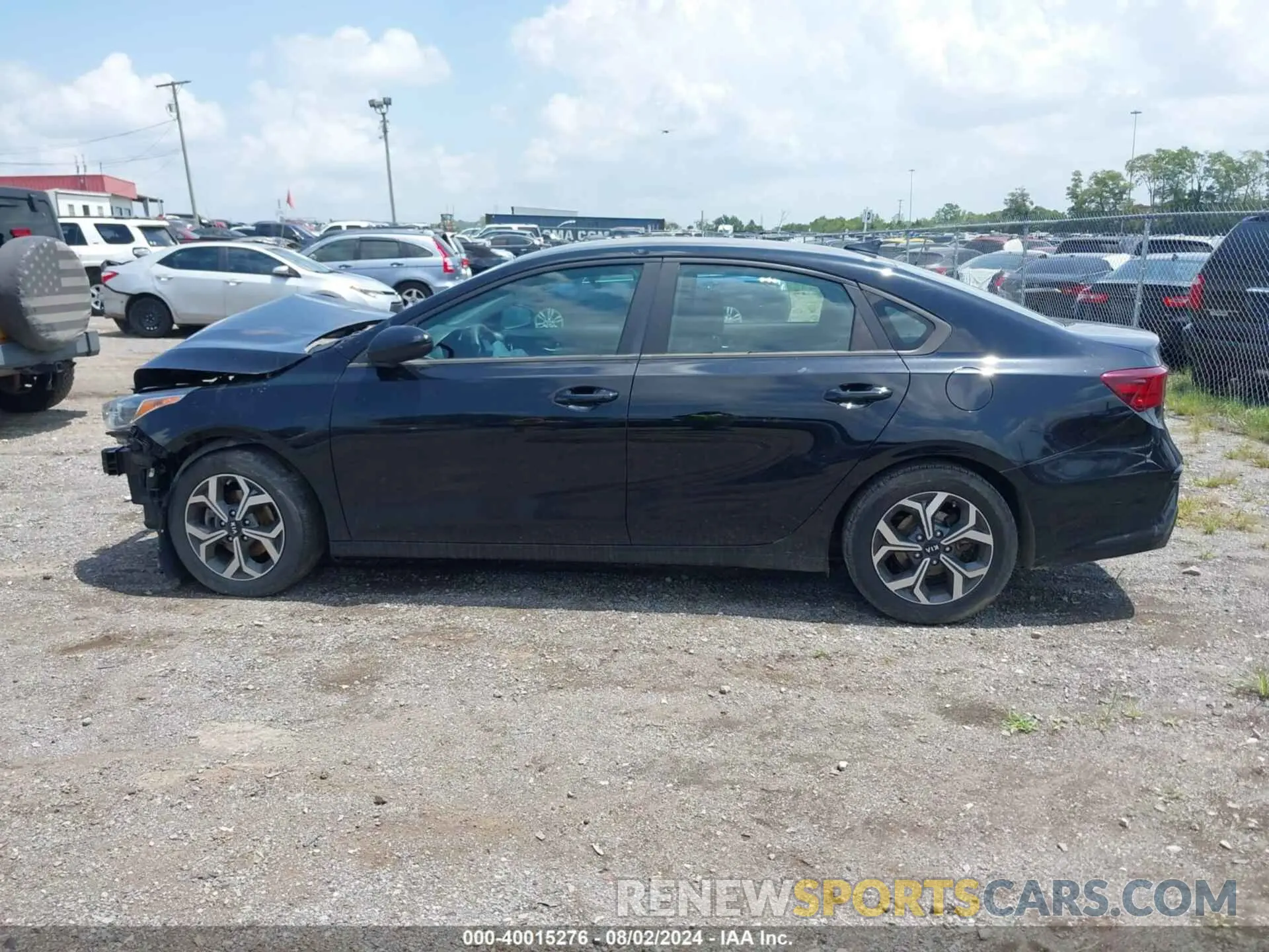 14 Photograph of a damaged car 3KPF24AD2LE247335 KIA FORTE 2020