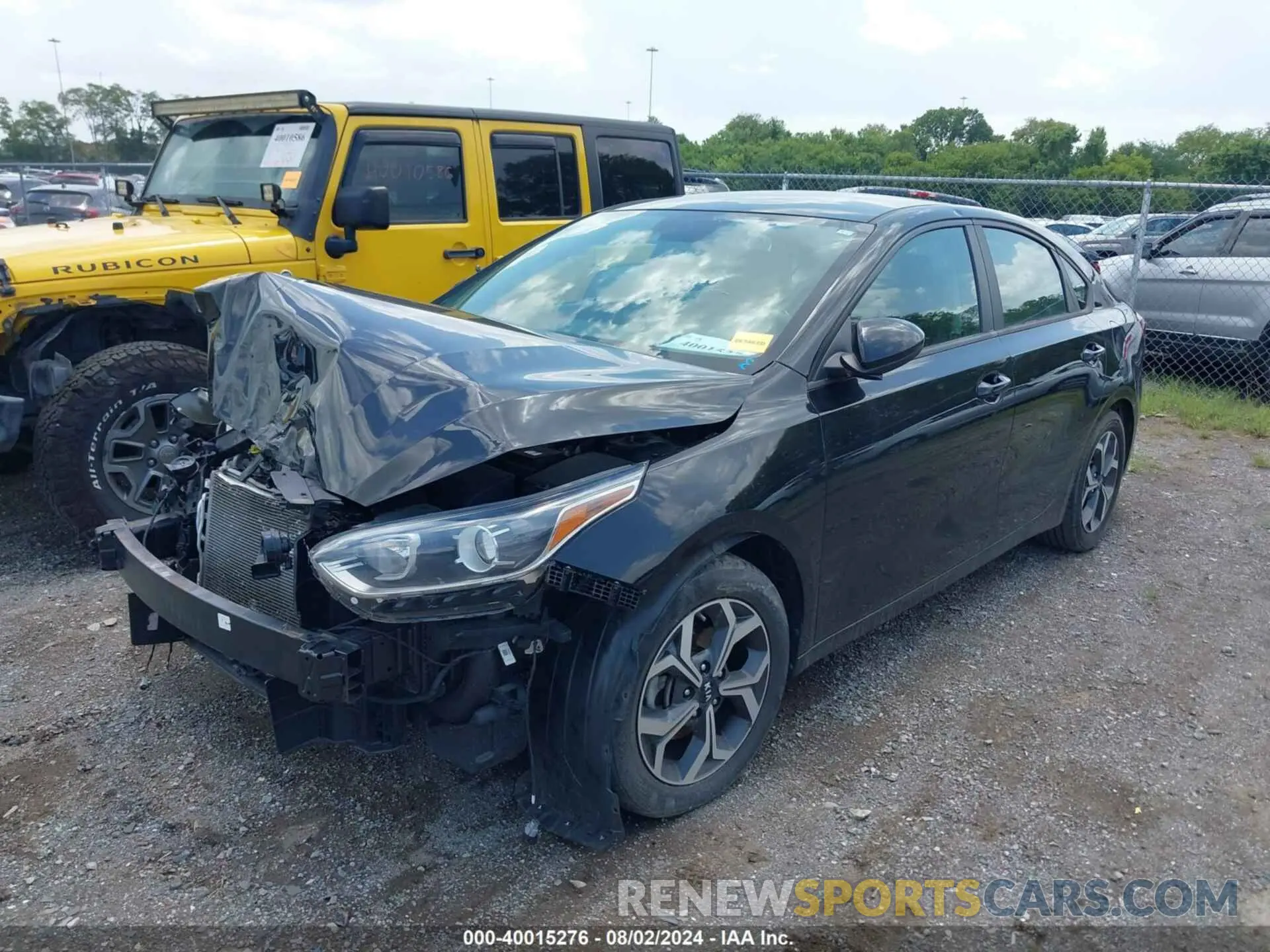 2 Photograph of a damaged car 3KPF24AD2LE247335 KIA FORTE 2020