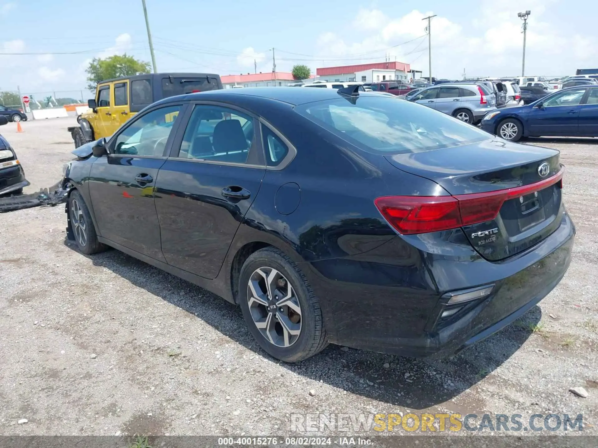 3 Photograph of a damaged car 3KPF24AD2LE247335 KIA FORTE 2020