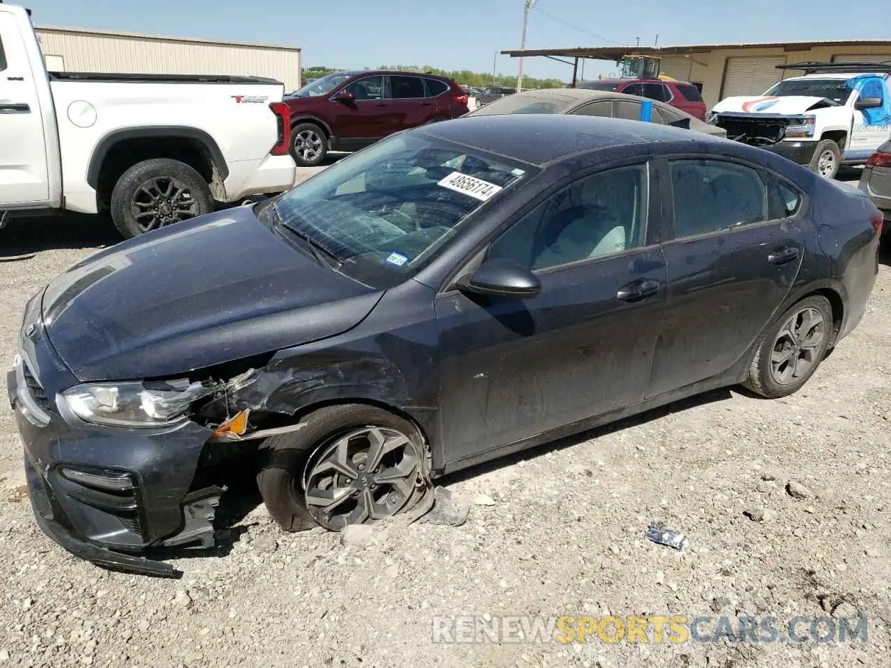 1 Photograph of a damaged car 3KPF24AD2LE251742 KIA FORTE 2020