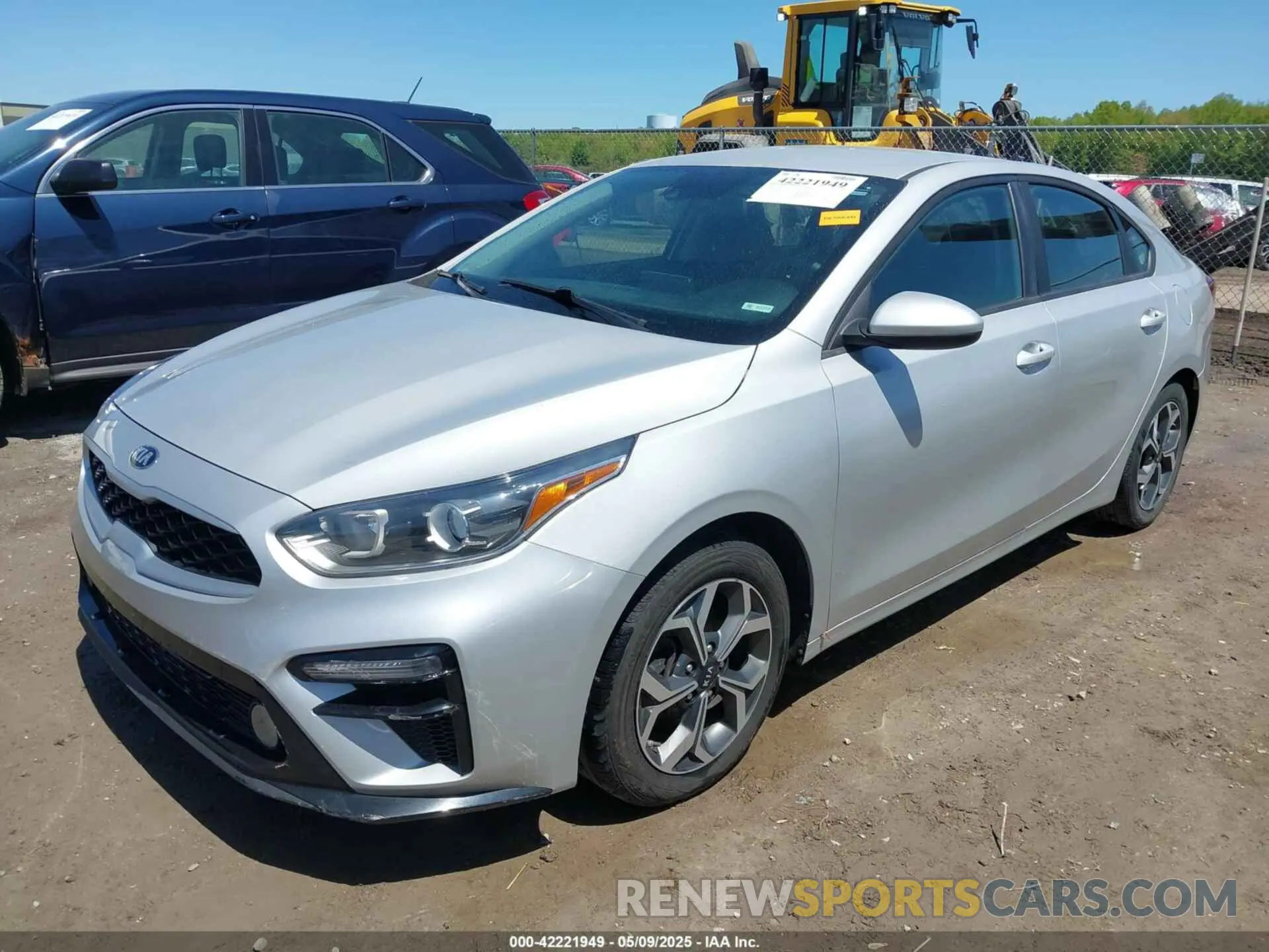 2 Photograph of a damaged car 3KPF24AD2LE253216 KIA FORTE 2020