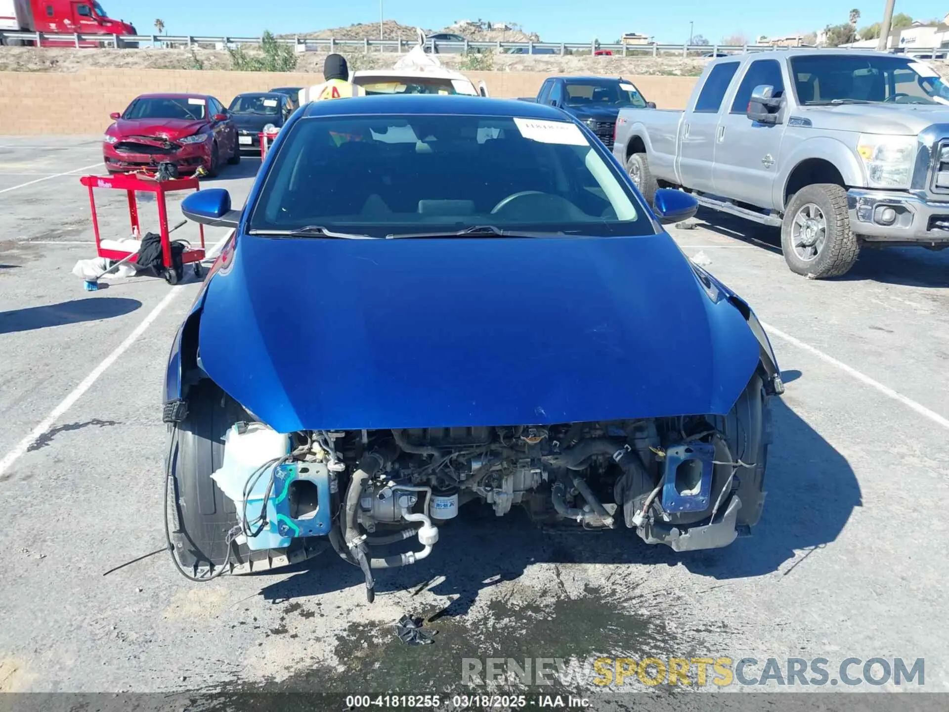 13 Photograph of a damaged car 3KPF24AD2LE258075 KIA FORTE 2020