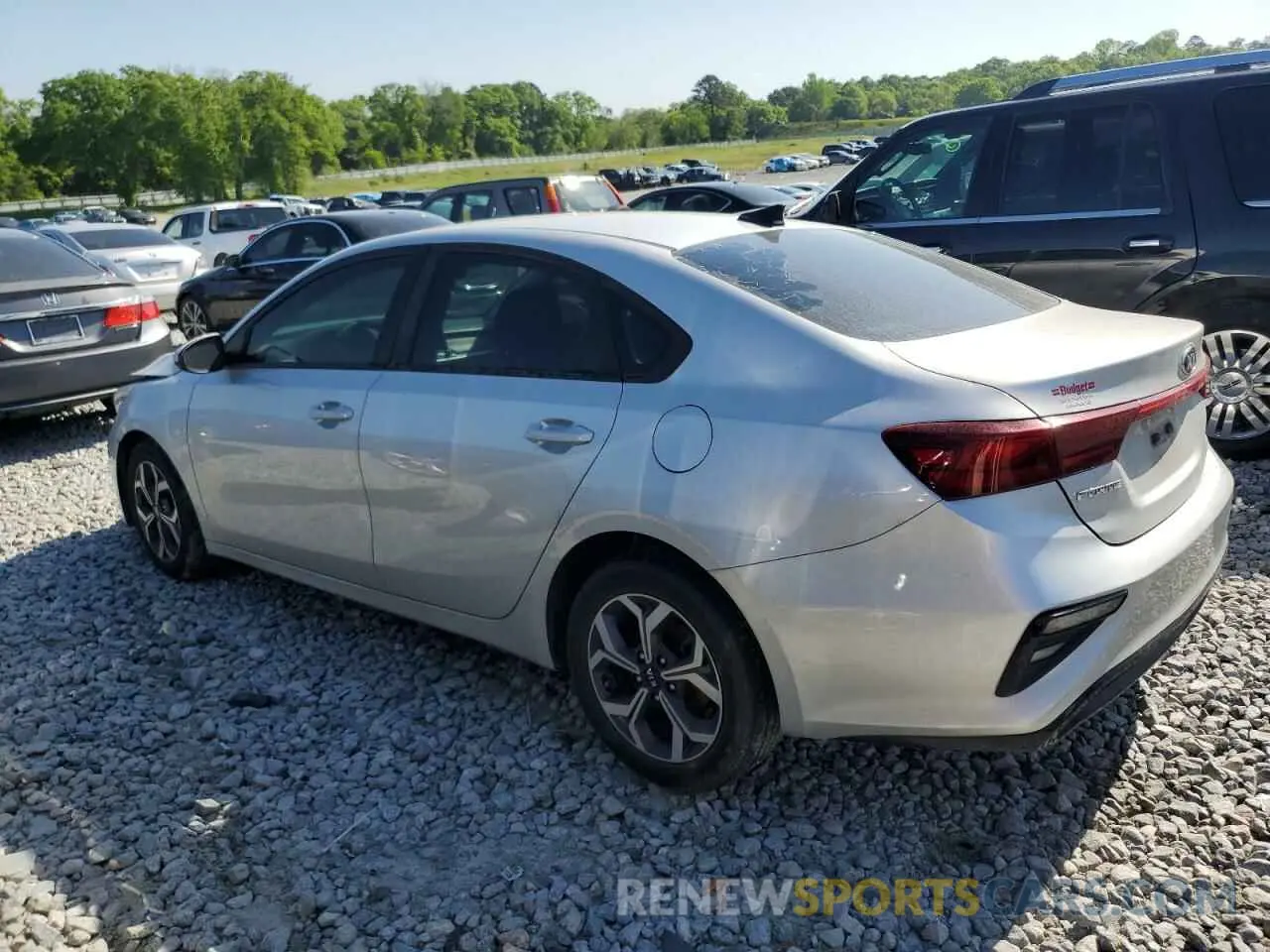 2 Photograph of a damaged car 3KPF24AD3LE147857 KIA FORTE 2020