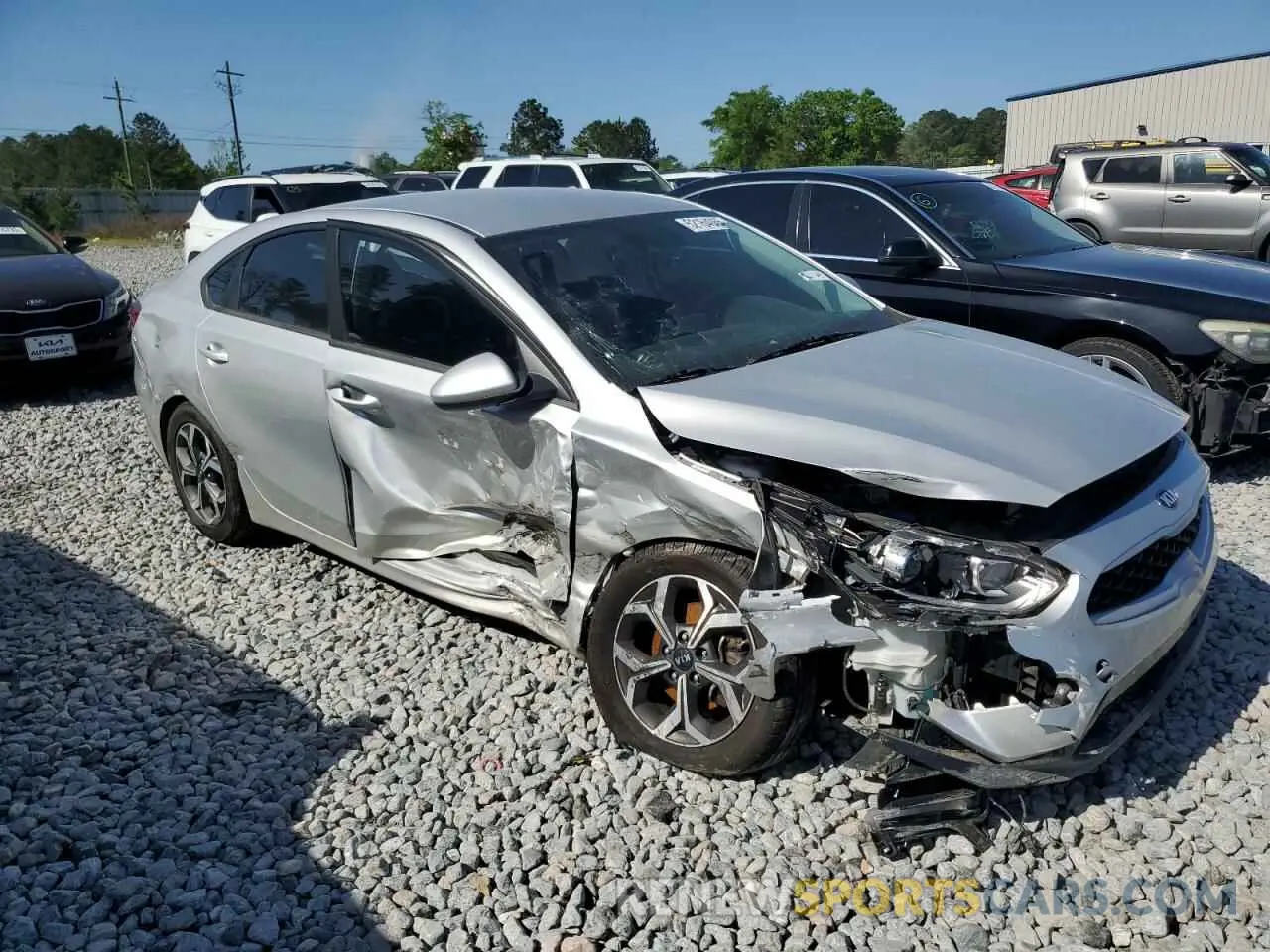 4 Photograph of a damaged car 3KPF24AD3LE147857 KIA FORTE 2020