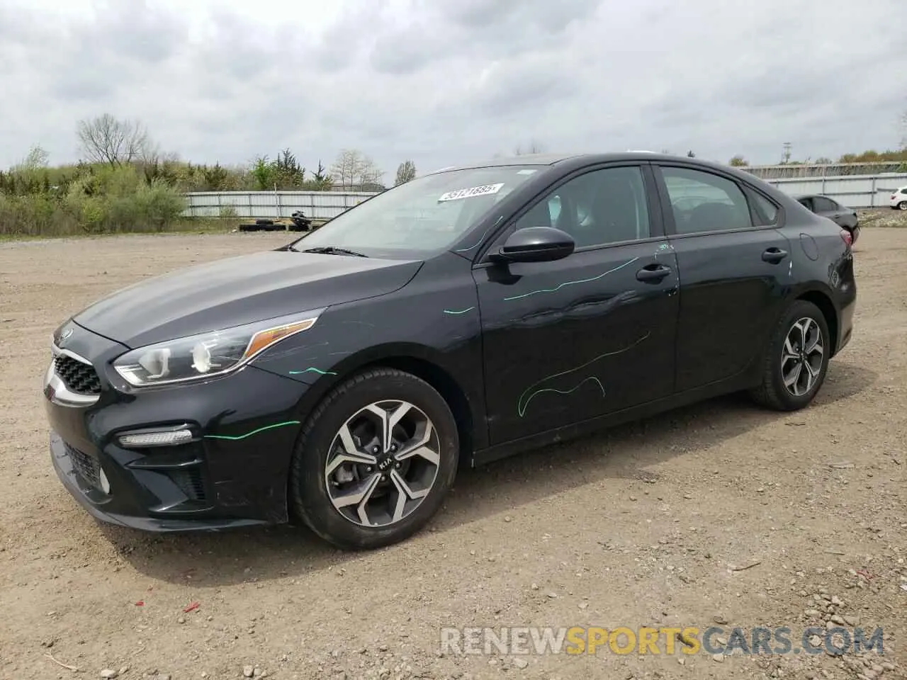 1 Photograph of a damaged car 3KPF24AD3LE176775 KIA FORTE 2020