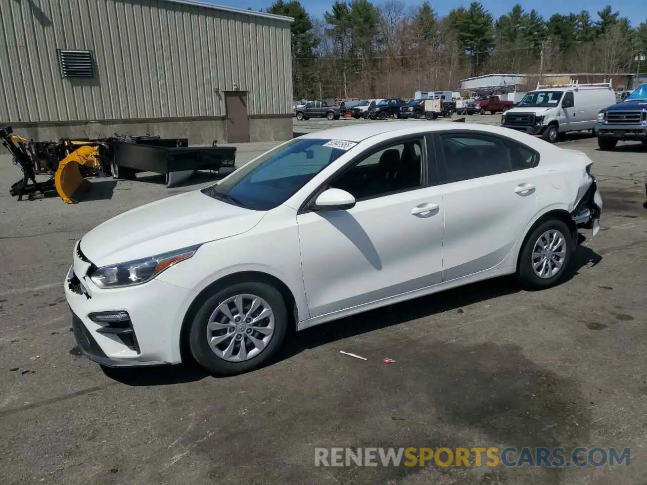 1 Photograph of a damaged car 3KPF24AD3LE182222 KIA FORTE 2020