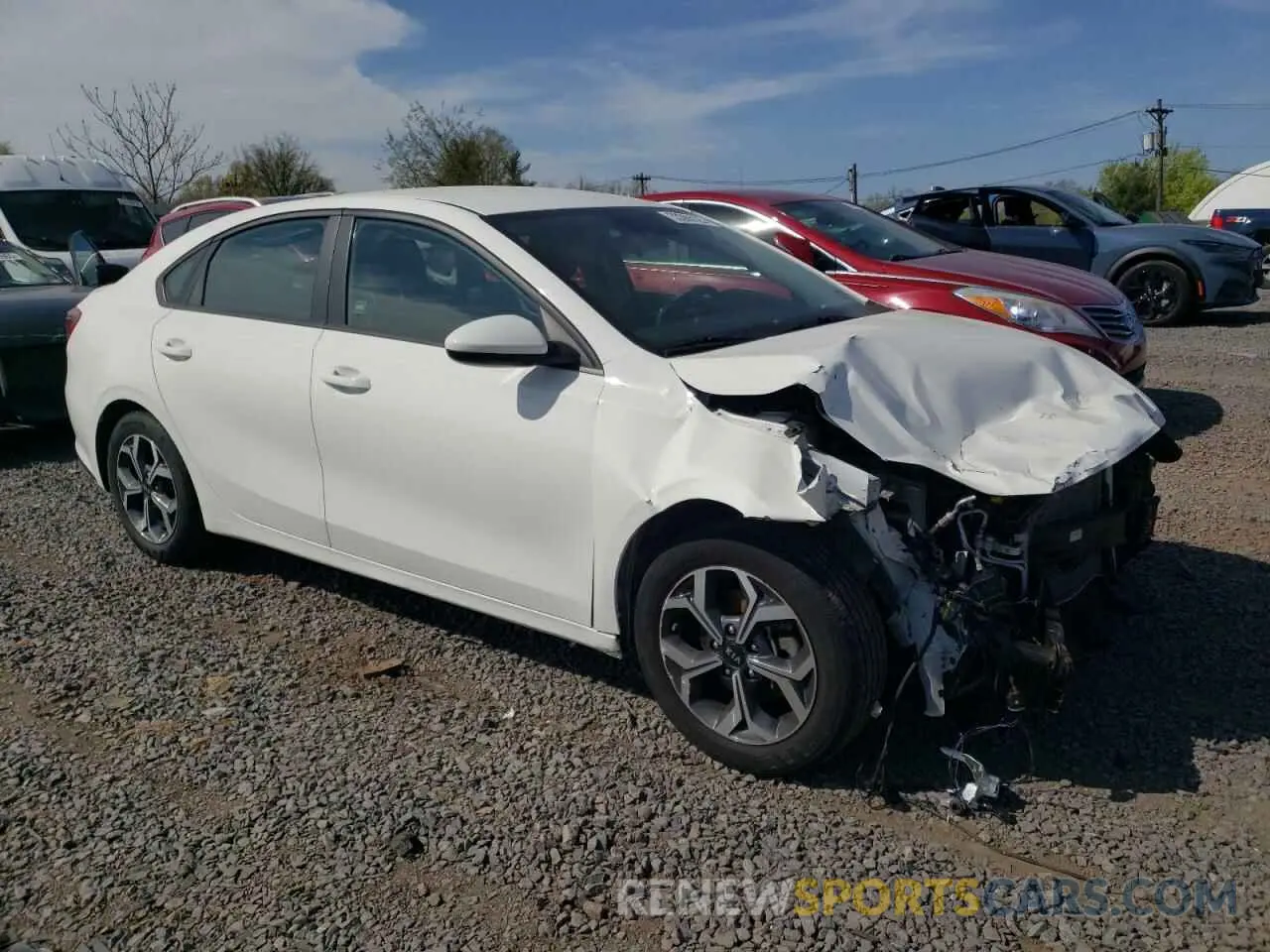 4 Photograph of a damaged car 3KPF24AD3LE184729 KIA FORTE 2020