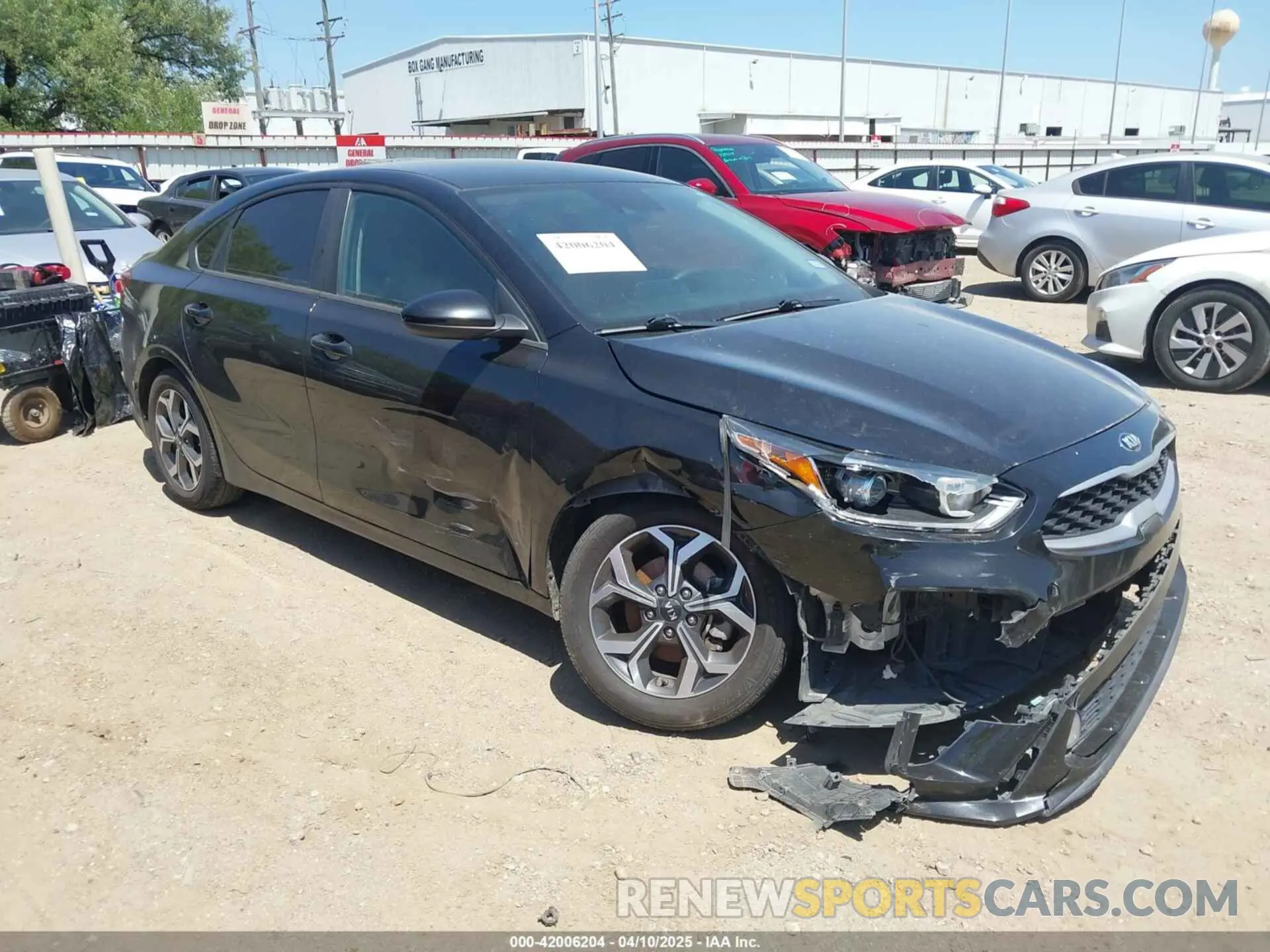 1 Photograph of a damaged car 3KPF24AD3LE187713 KIA FORTE 2020