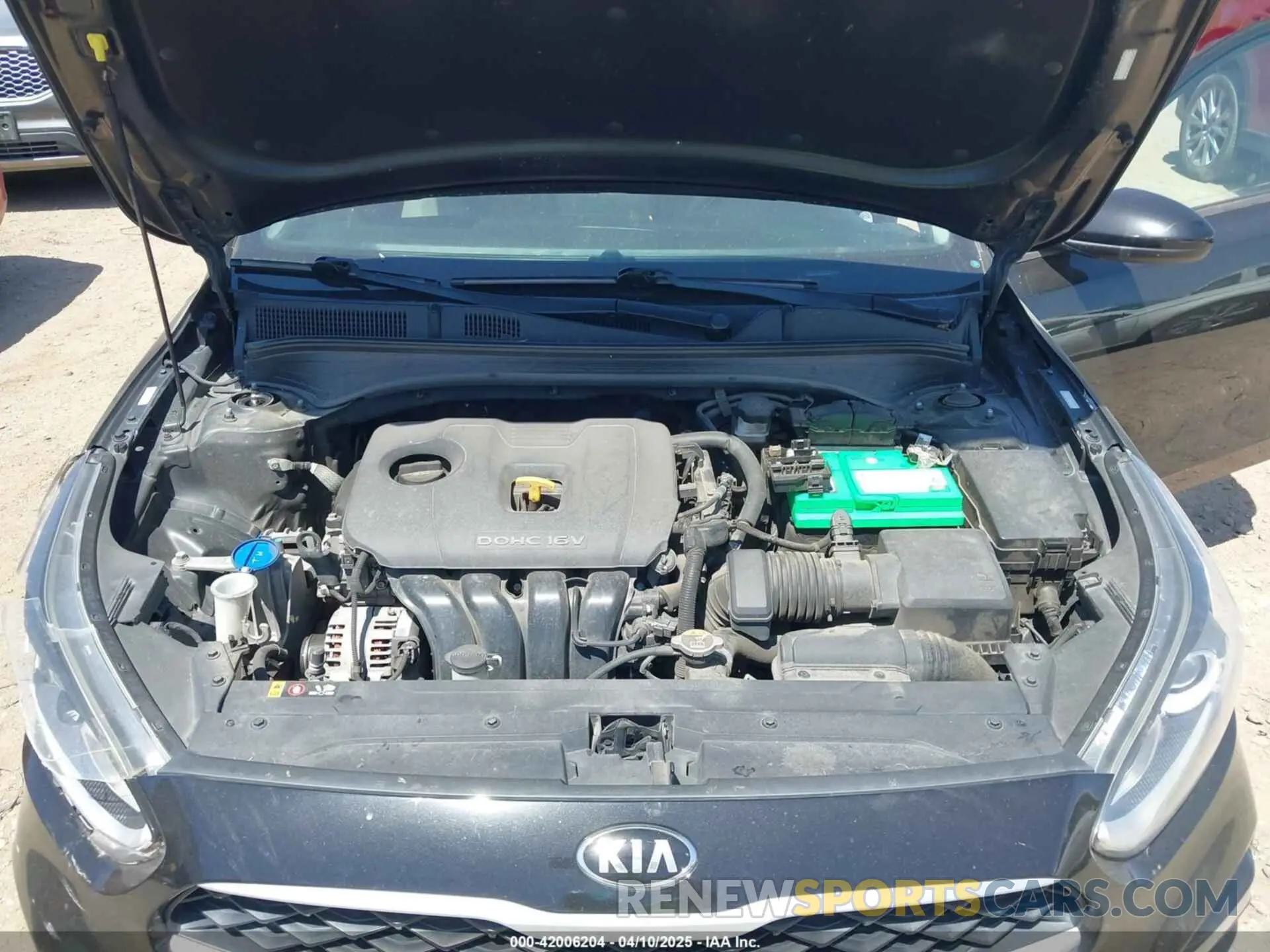 10 Photograph of a damaged car 3KPF24AD3LE187713 KIA FORTE 2020