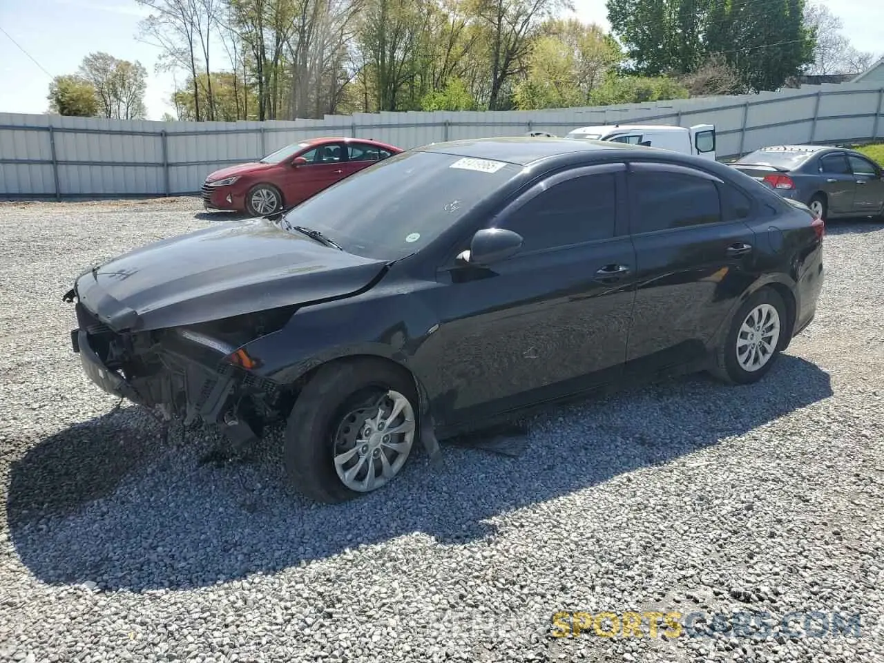 1 Photograph of a damaged car 3KPF24AD3LE205076 KIA FORTE 2020