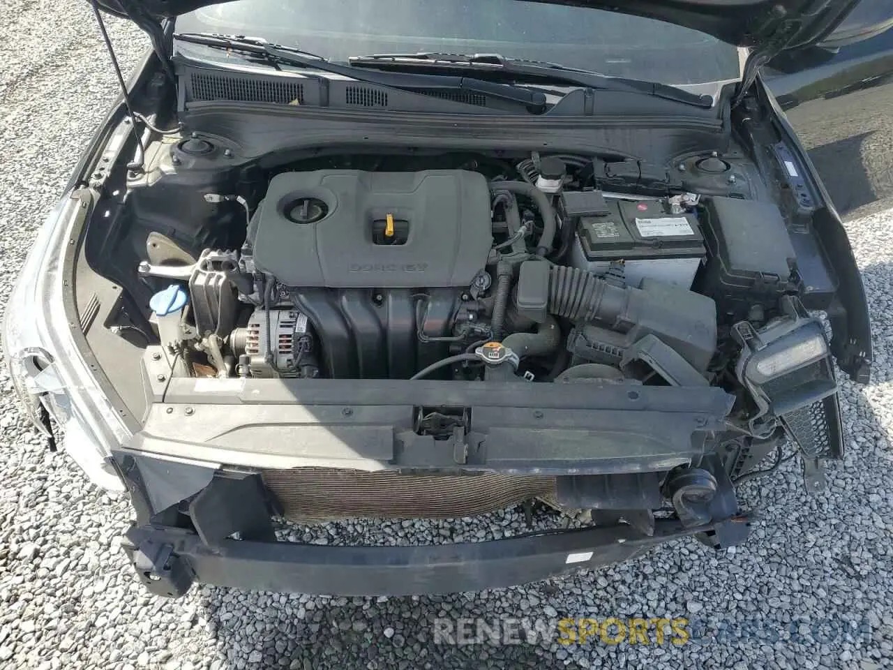 11 Photograph of a damaged car 3KPF24AD3LE205076 KIA FORTE 2020