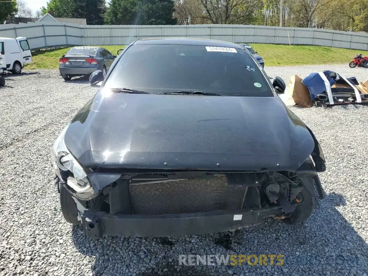 5 Photograph of a damaged car 3KPF24AD3LE205076 KIA FORTE 2020