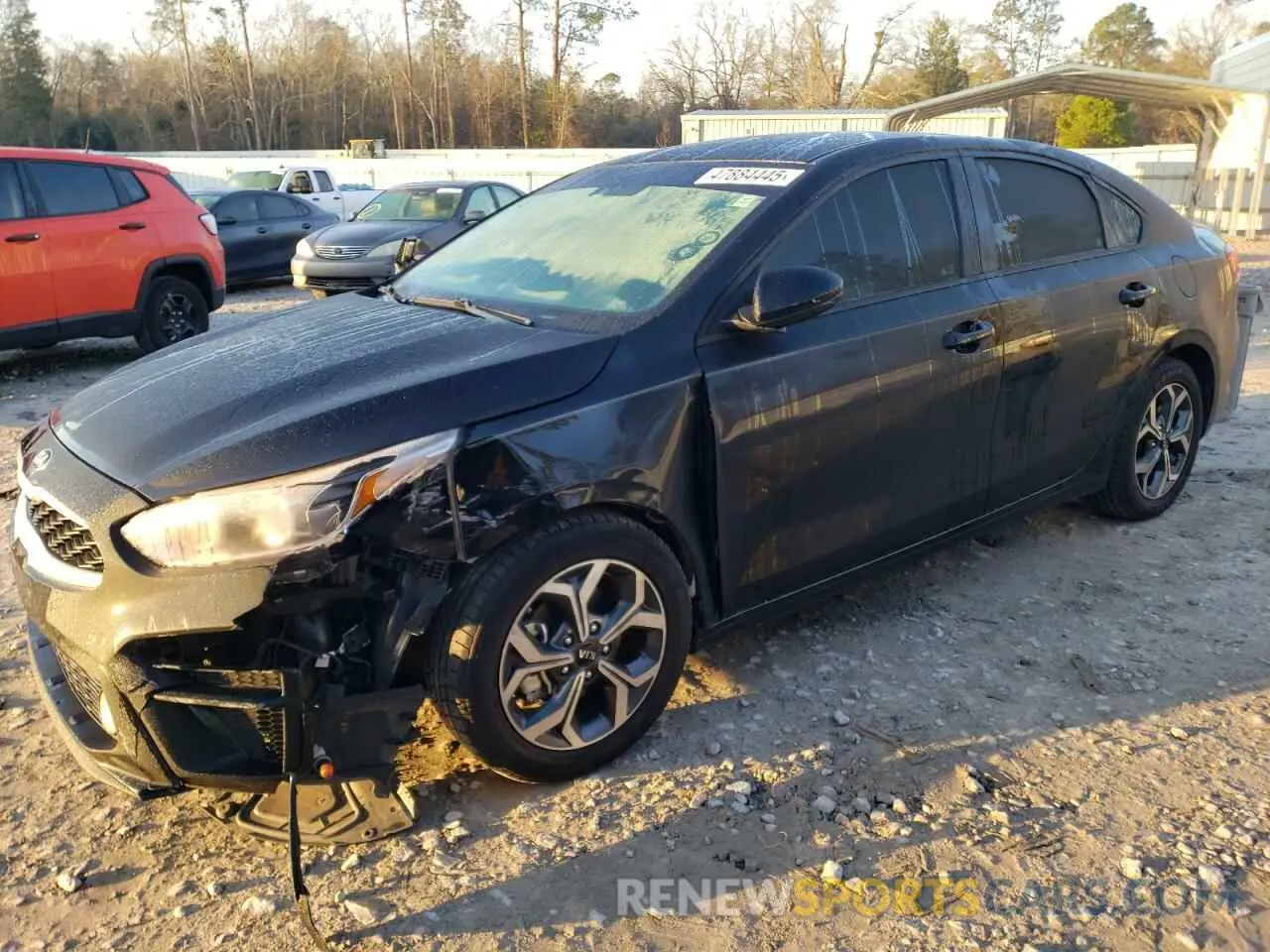 1 Photograph of a damaged car 3KPF24AD3LE205515 KIA FORTE 2020