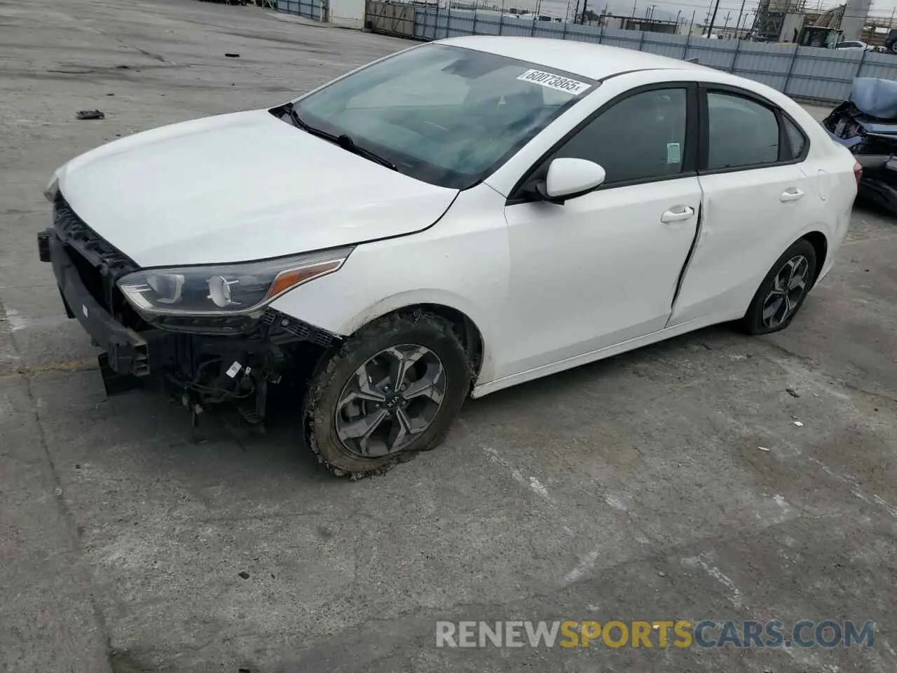 1 Photograph of a damaged car 3KPF24AD3LE206583 KIA FORTE 2020