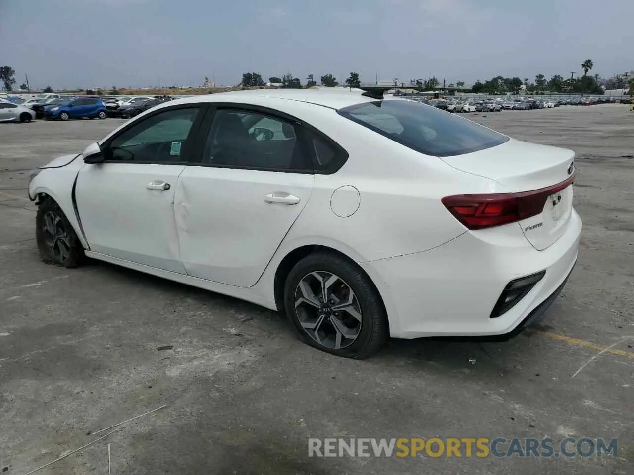 2 Photograph of a damaged car 3KPF24AD3LE206583 KIA FORTE 2020