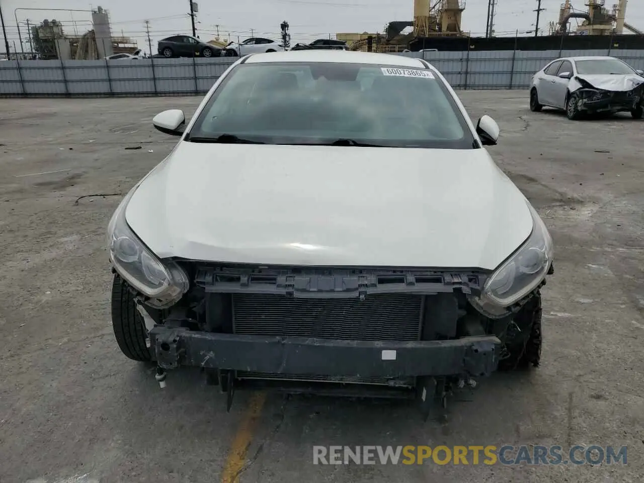 5 Photograph of a damaged car 3KPF24AD3LE206583 KIA FORTE 2020