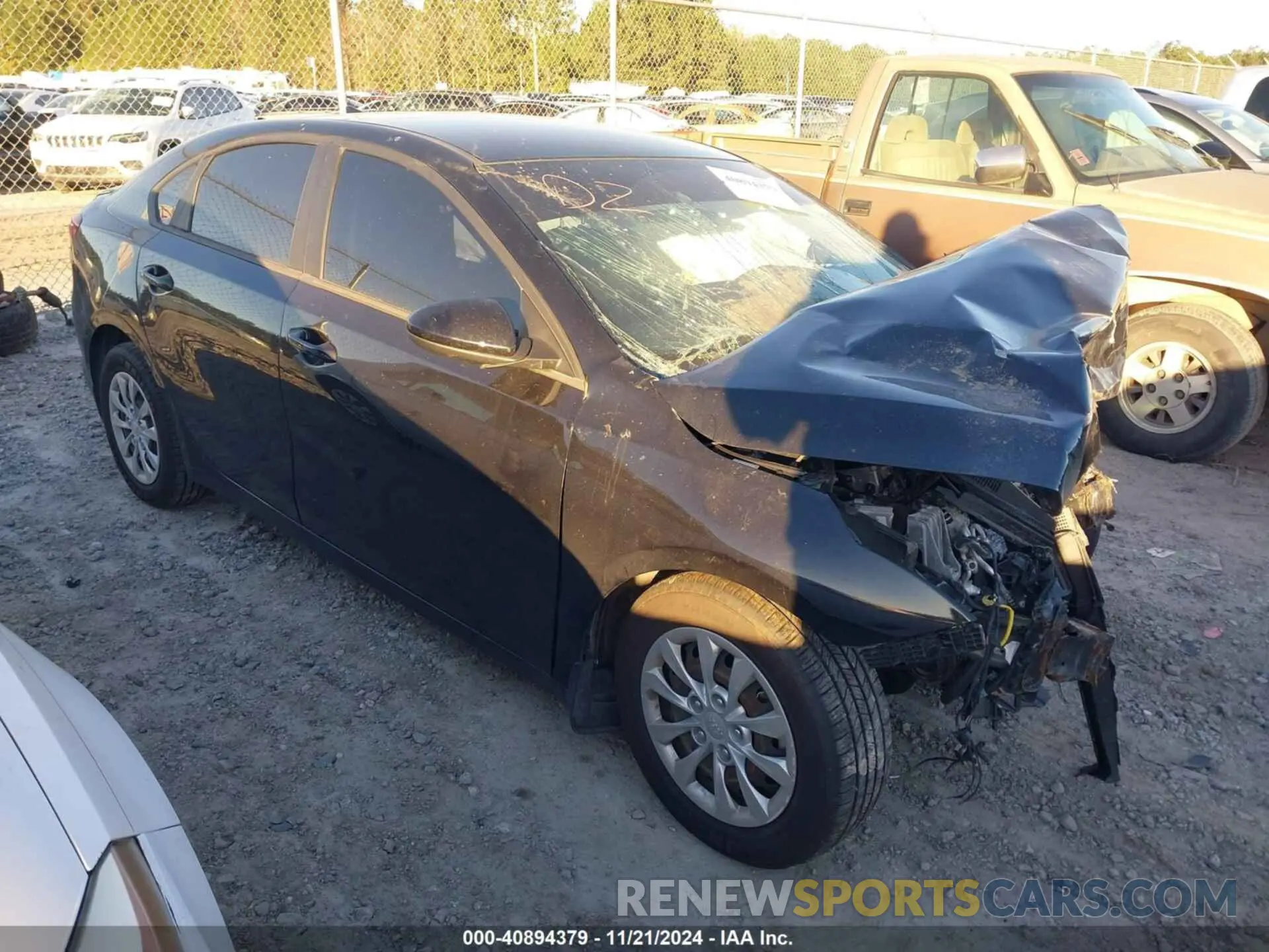 1 Photograph of a damaged car 3KPF24AD3LE221732 KIA FORTE 2020