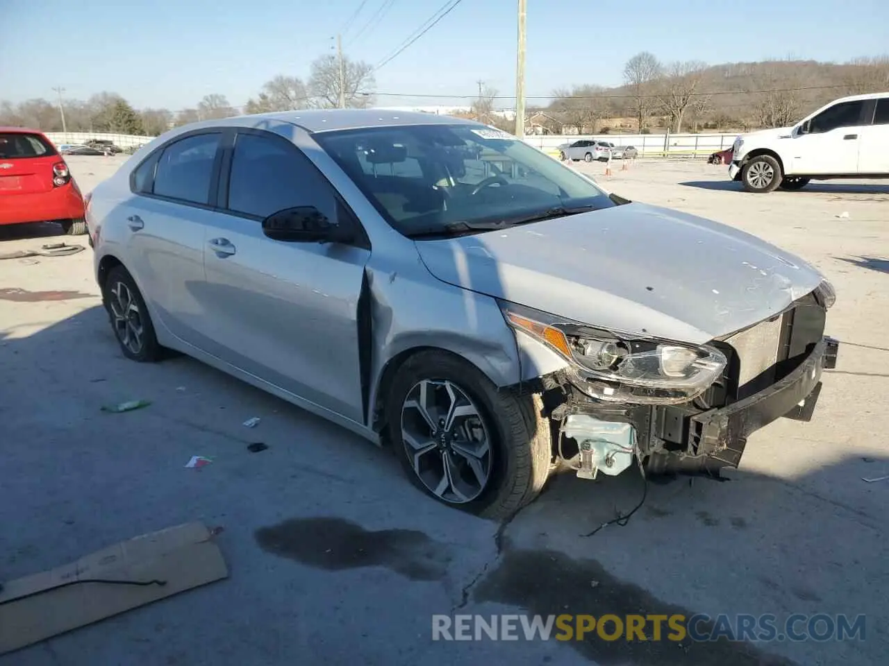 4 Photograph of a damaged car 3KPF24AD3LE225473 KIA FORTE 2020