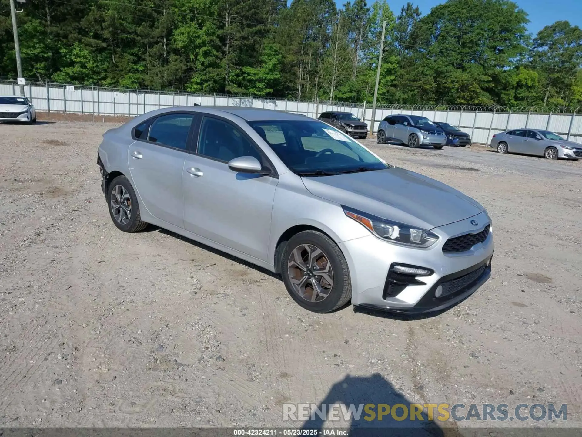 1 Photograph of a damaged car 3KPF24AD3LE234805 KIA FORTE 2020