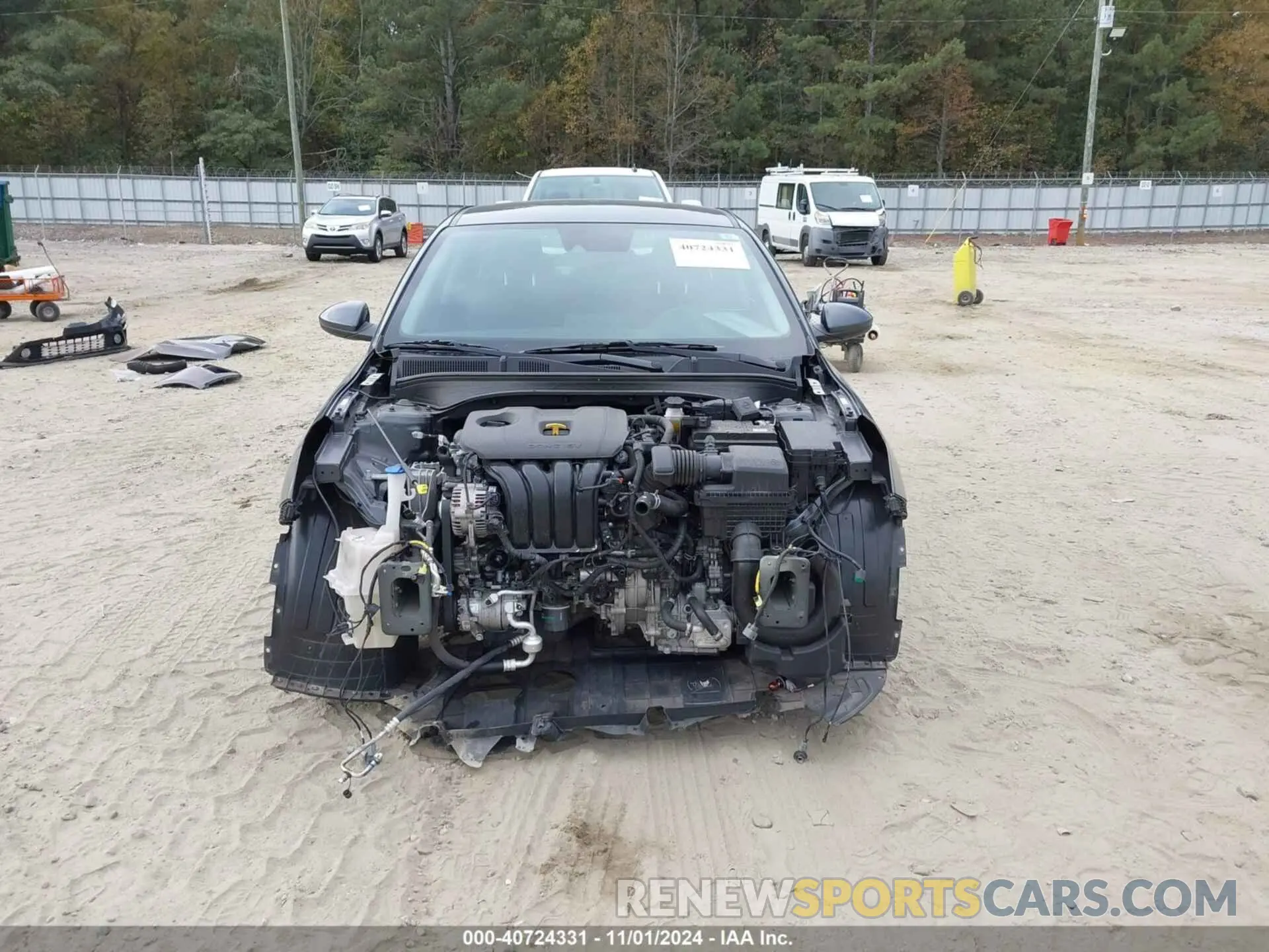 13 Photograph of a damaged car 3KPF24AD3LE246369 KIA FORTE 2020