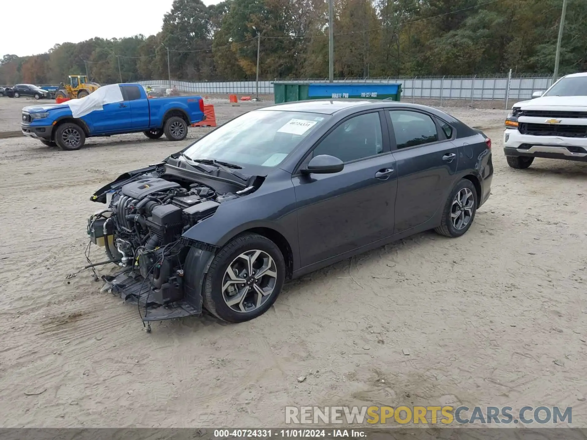 2 Photograph of a damaged car 3KPF24AD3LE246369 KIA FORTE 2020