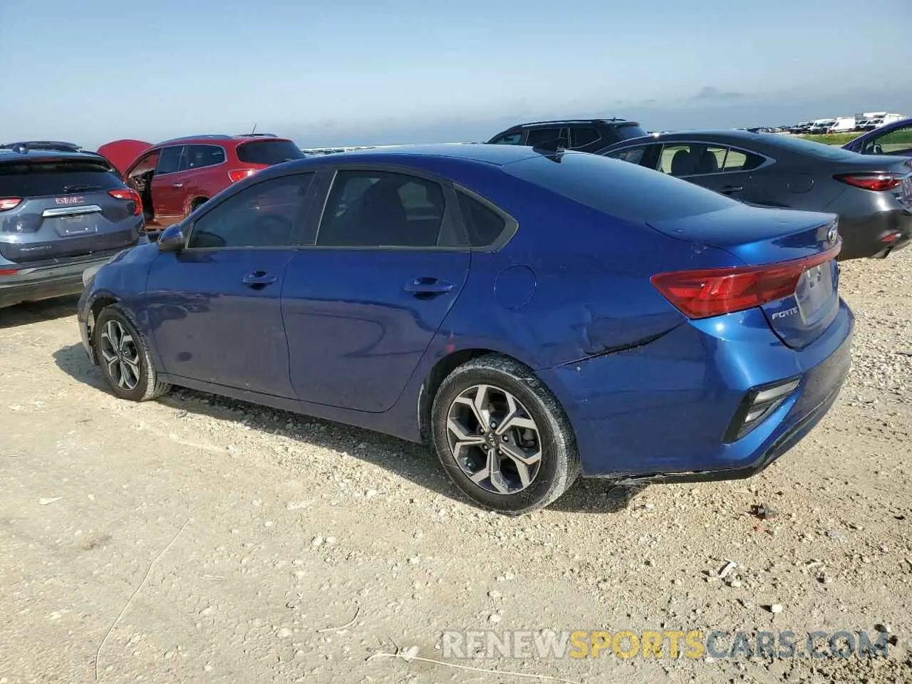 2 Photograph of a damaged car 3KPF24AD3LE256495 KIA FORTE 2020