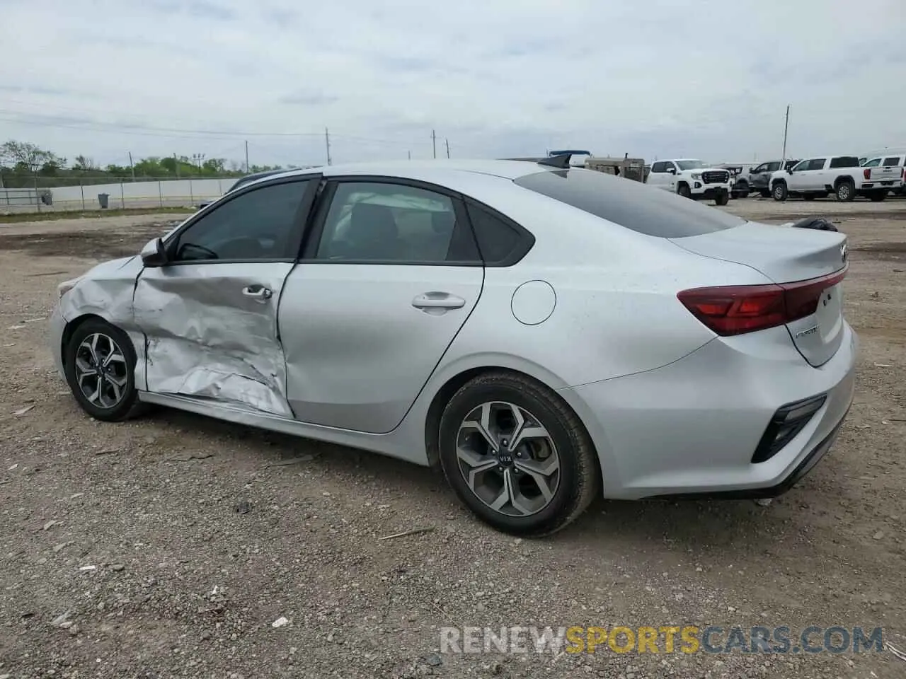 2 Photograph of a damaged car 3KPF24AD4LE141095 KIA FORTE 2020