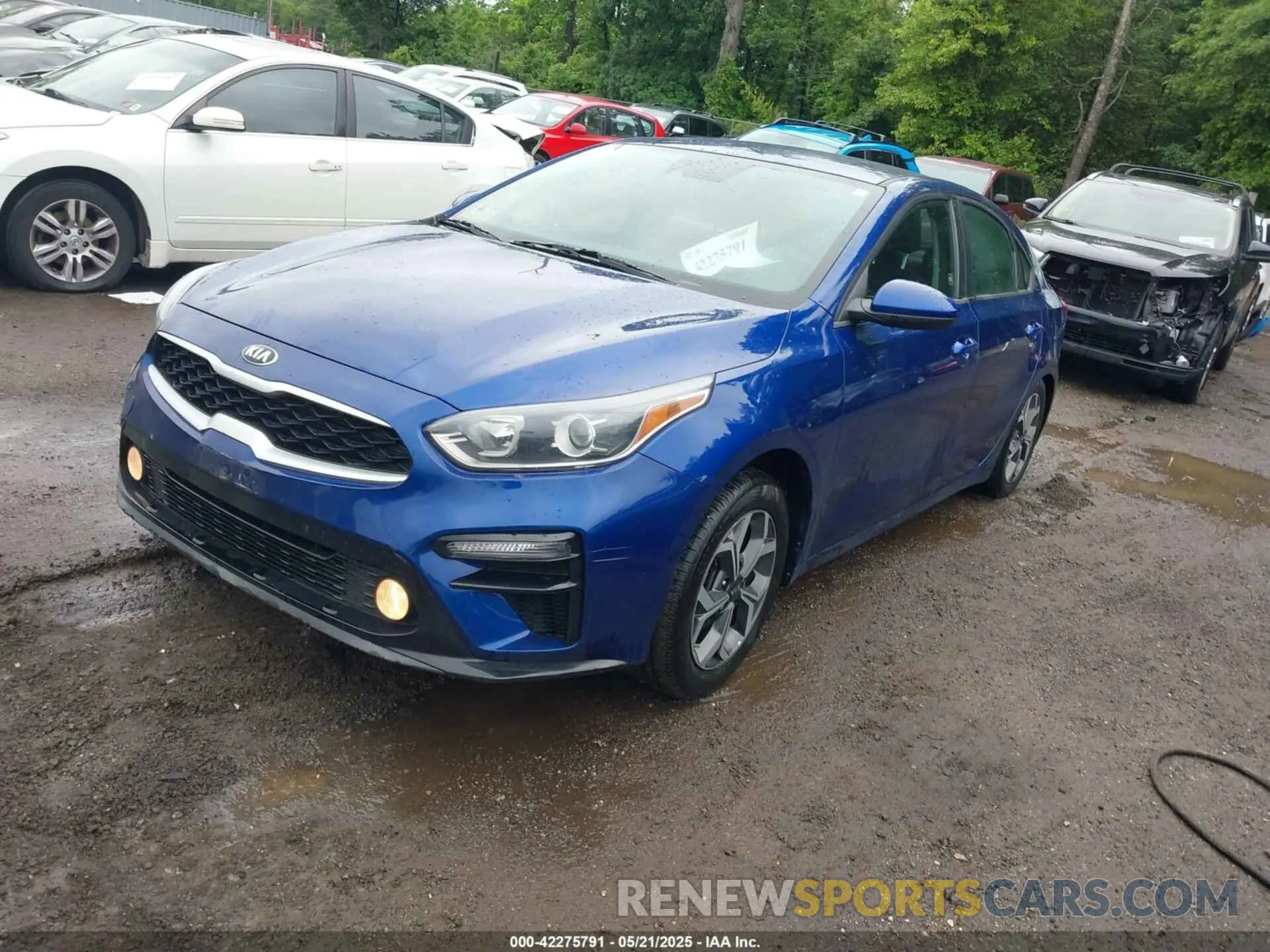 2 Photograph of a damaged car 3KPF24AD4LE163436 KIA FORTE 2020
