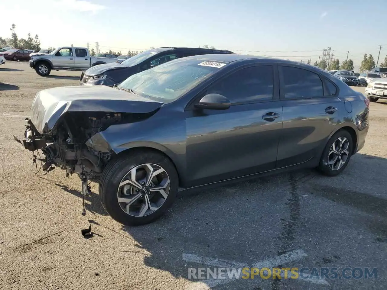 1 Photograph of a damaged car 3KPF24AD4LE165980 KIA FORTE 2020