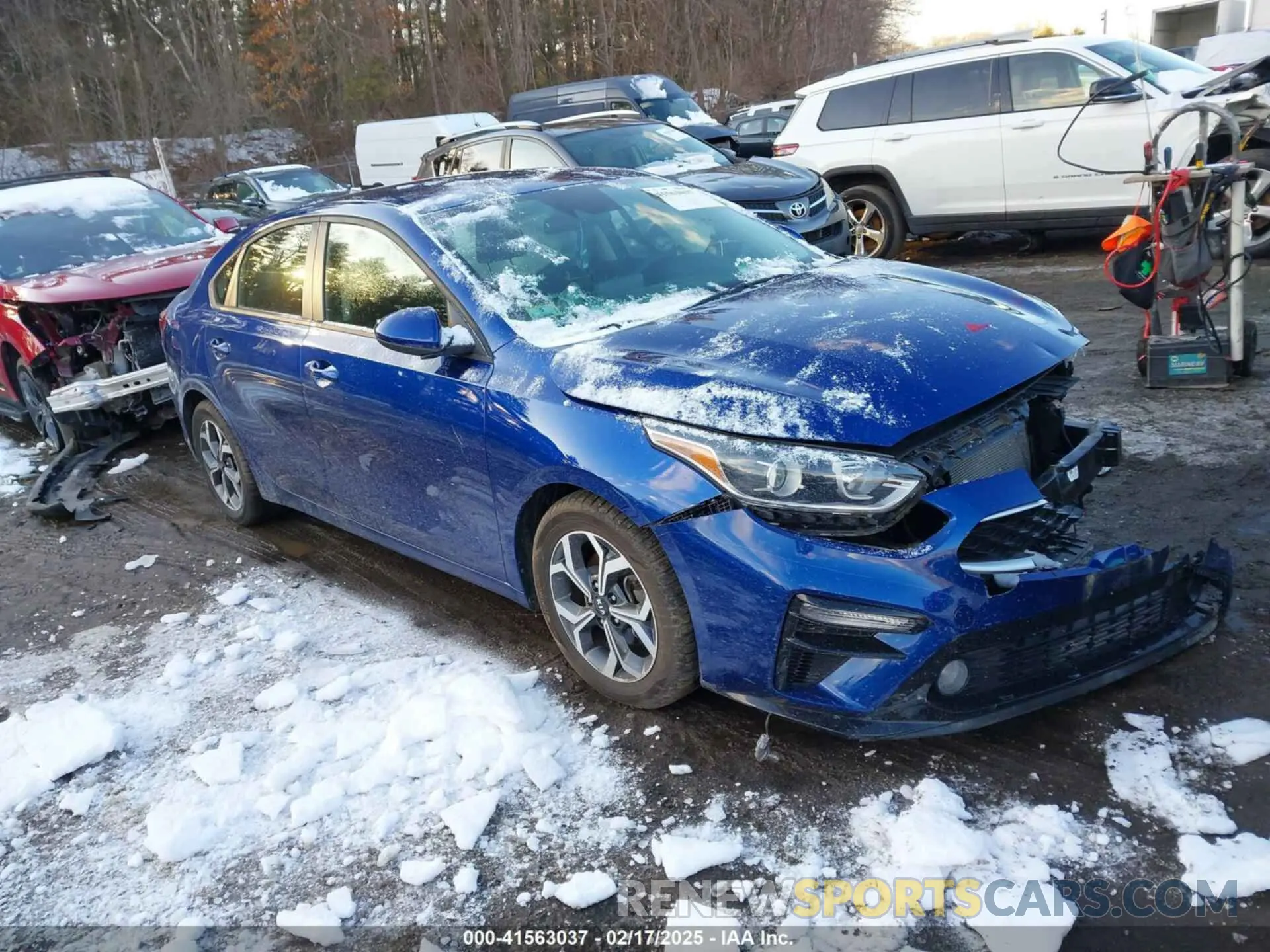 1 Photograph of a damaged car 3KPF24AD4LE174288 KIA FORTE 2020