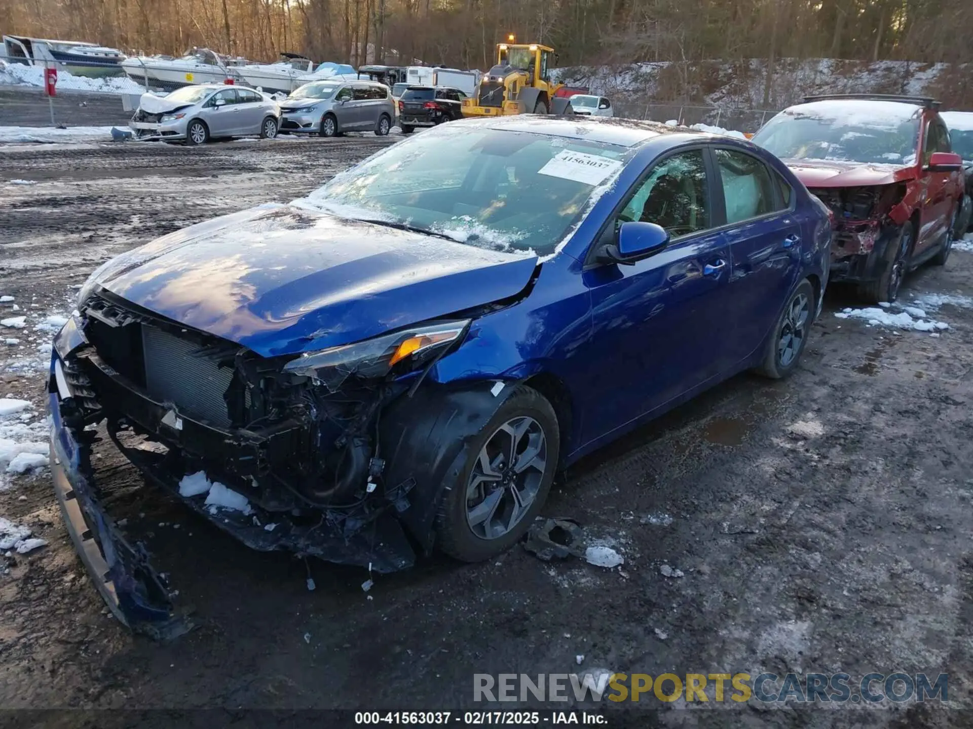 2 Photograph of a damaged car 3KPF24AD4LE174288 KIA FORTE 2020
