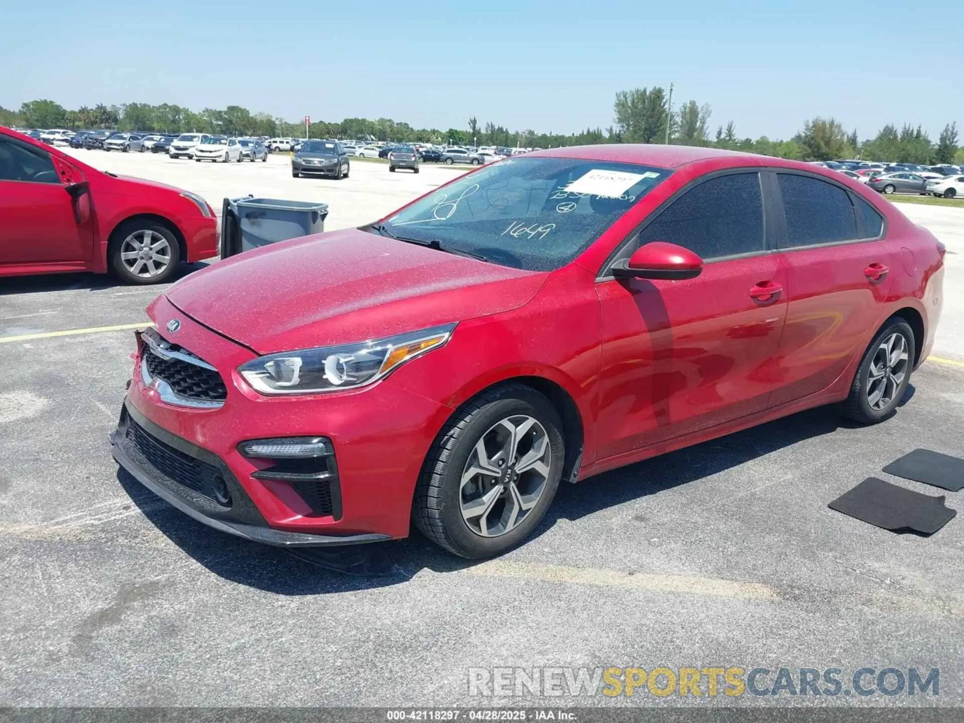2 Photograph of a damaged car 3KPF24AD4LE201649 KIA FORTE 2020