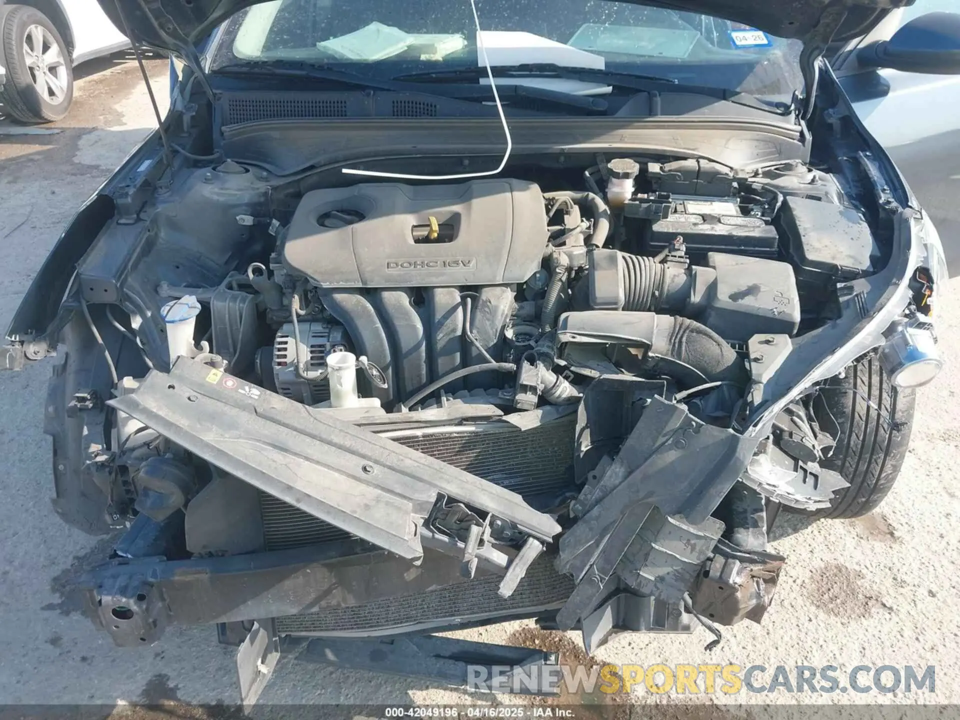 10 Photograph of a damaged car 3KPF24AD4LE205670 KIA FORTE 2020