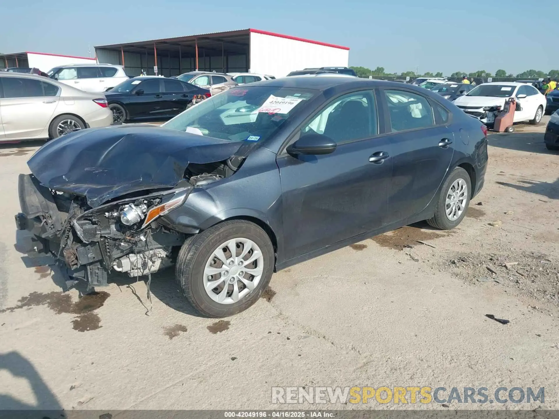 2 Photograph of a damaged car 3KPF24AD4LE205670 KIA FORTE 2020