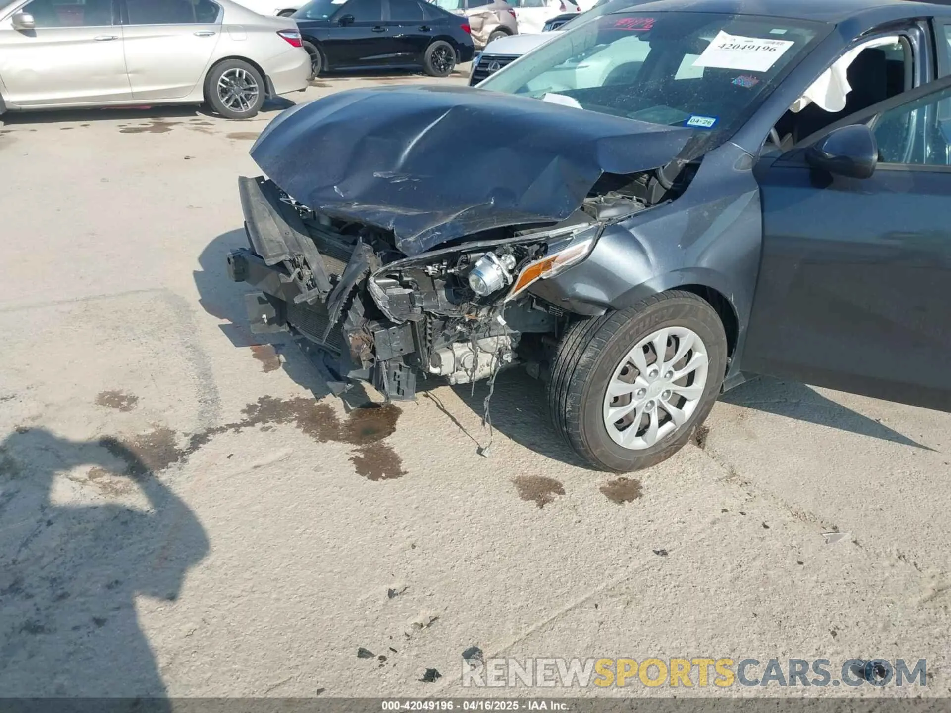 6 Photograph of a damaged car 3KPF24AD4LE205670 KIA FORTE 2020