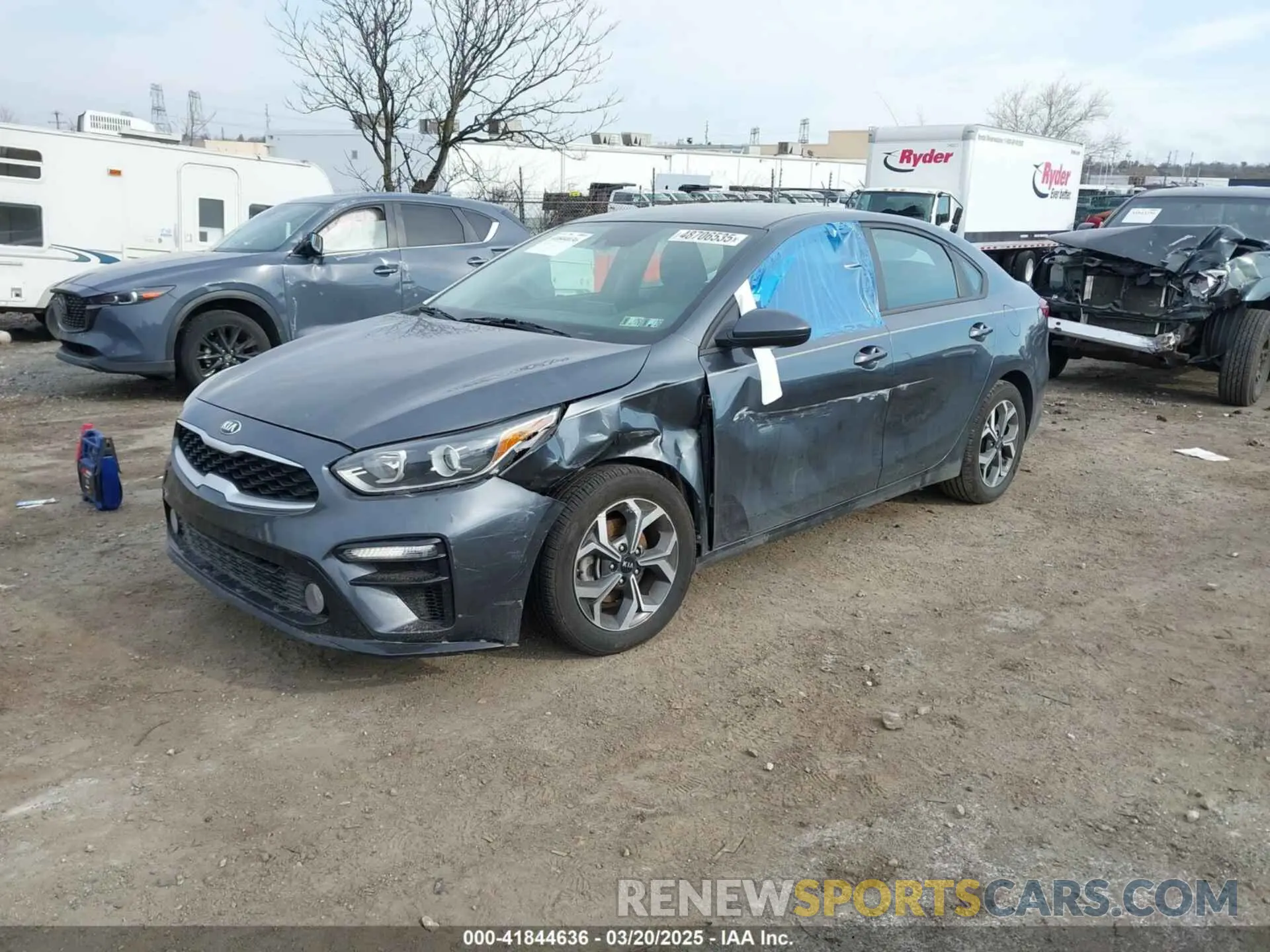 2 Photograph of a damaged car 3KPF24AD4LE206902 KIA FORTE 2020