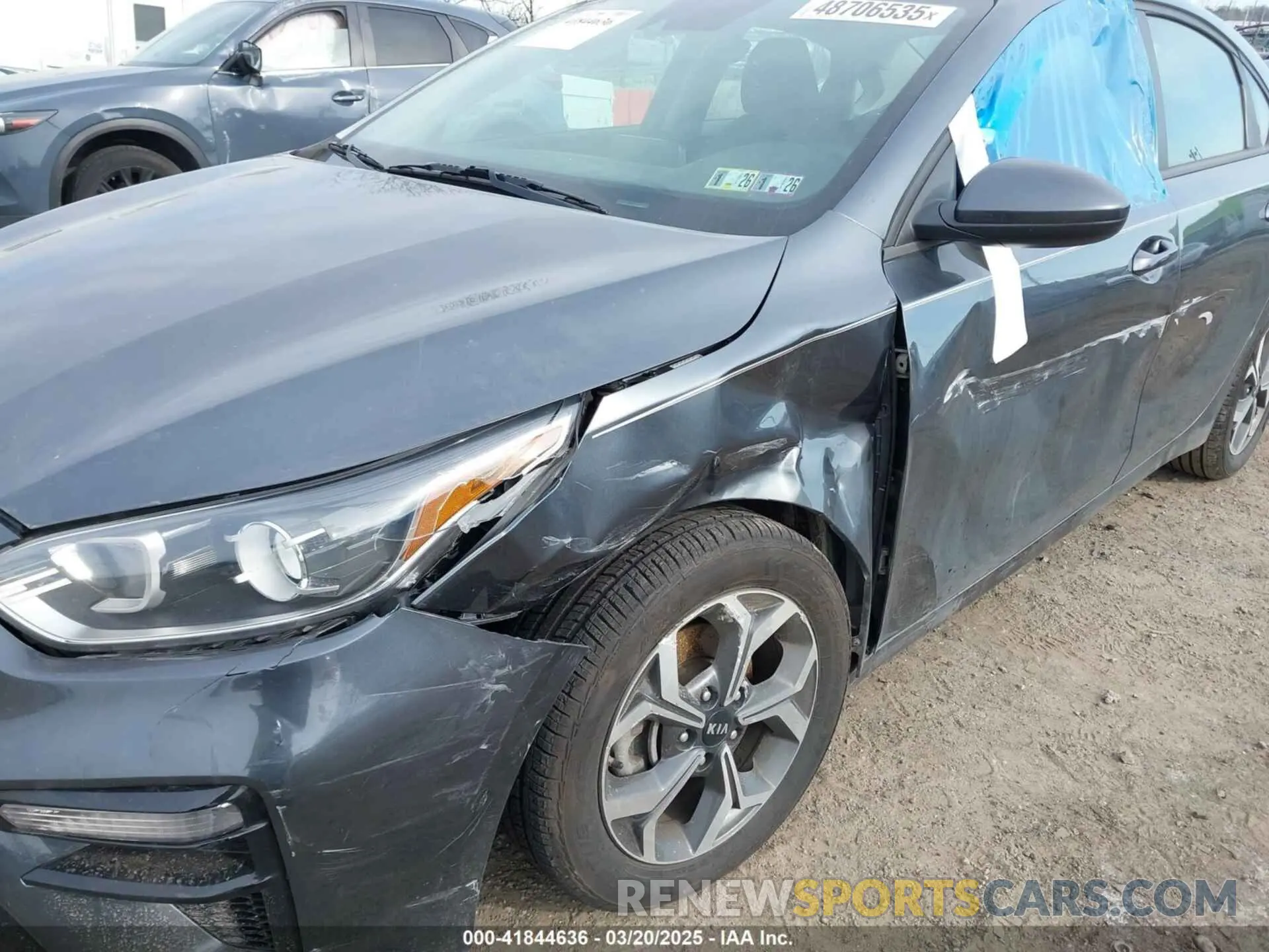 6 Photograph of a damaged car 3KPF24AD4LE206902 KIA FORTE 2020