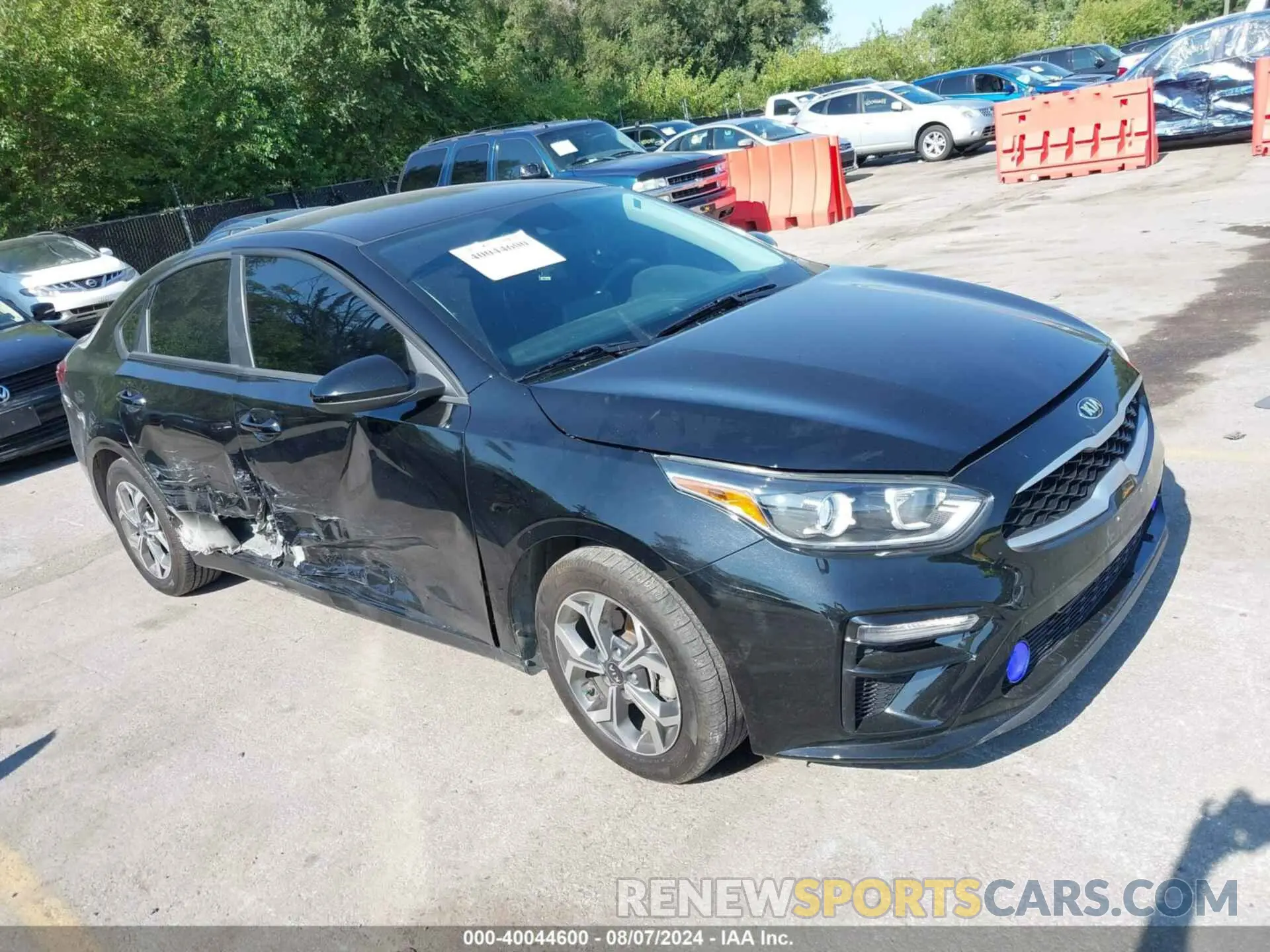 1 Photograph of a damaged car 3KPF24AD4LE212439 KIA FORTE 2020