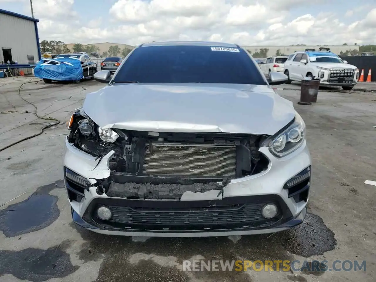 5 Photograph of a damaged car 3KPF24AD4LE221884 KIA FORTE 2020