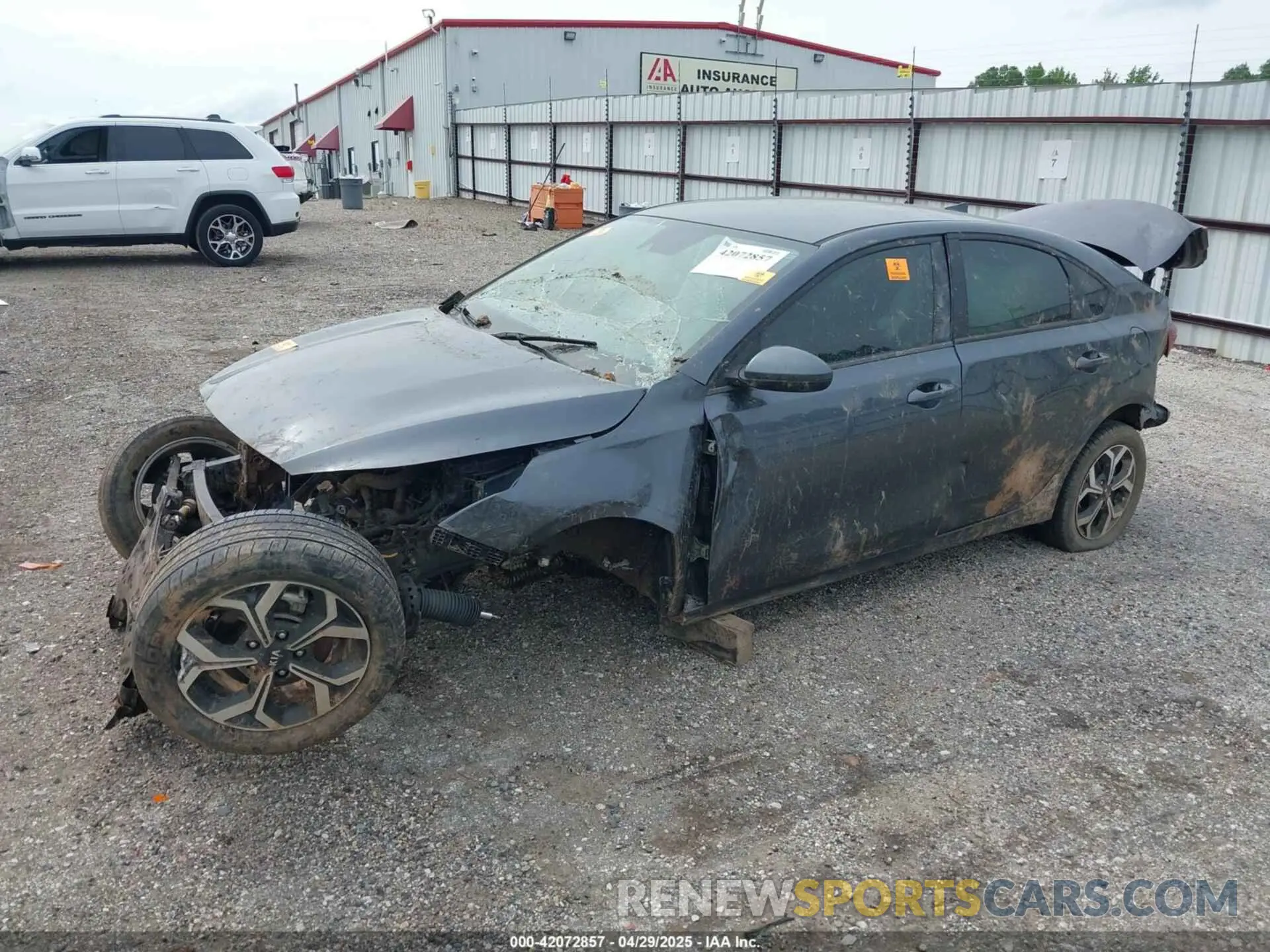 2 Photograph of a damaged car 3KPF24AD4LE223103 KIA FORTE 2020