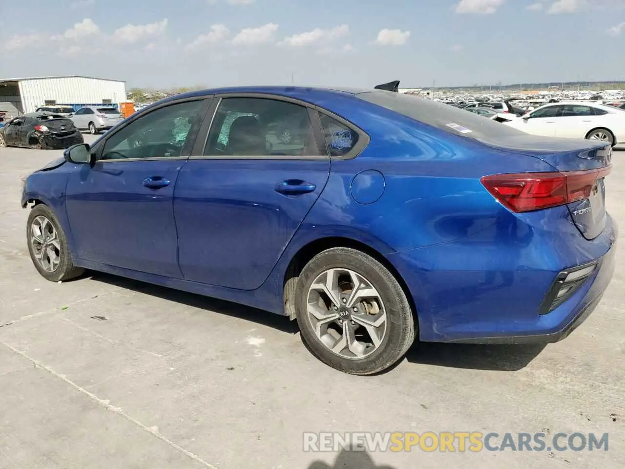 2 Photograph of a damaged car 3KPF24AD4LE229158 KIA FORTE 2020