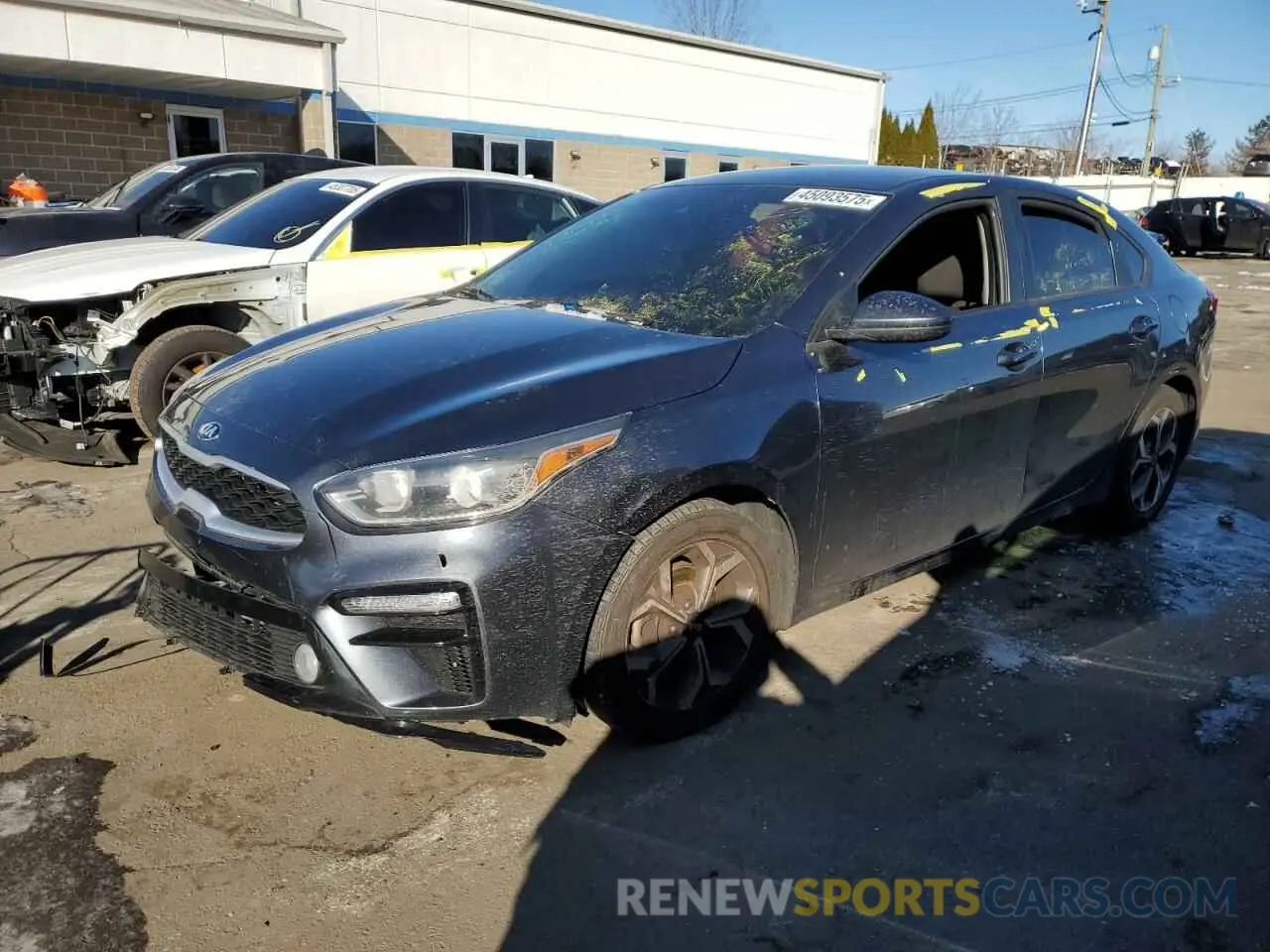 1 Photograph of a damaged car 3KPF24AD4LE230438 KIA FORTE 2020