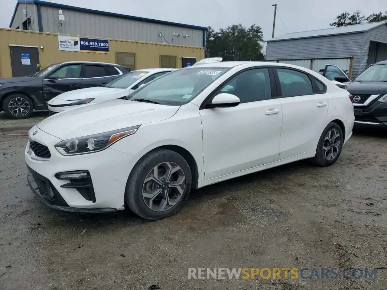 1 Photograph of a damaged car 3KPF24AD4LE232657 KIA FORTE 2020