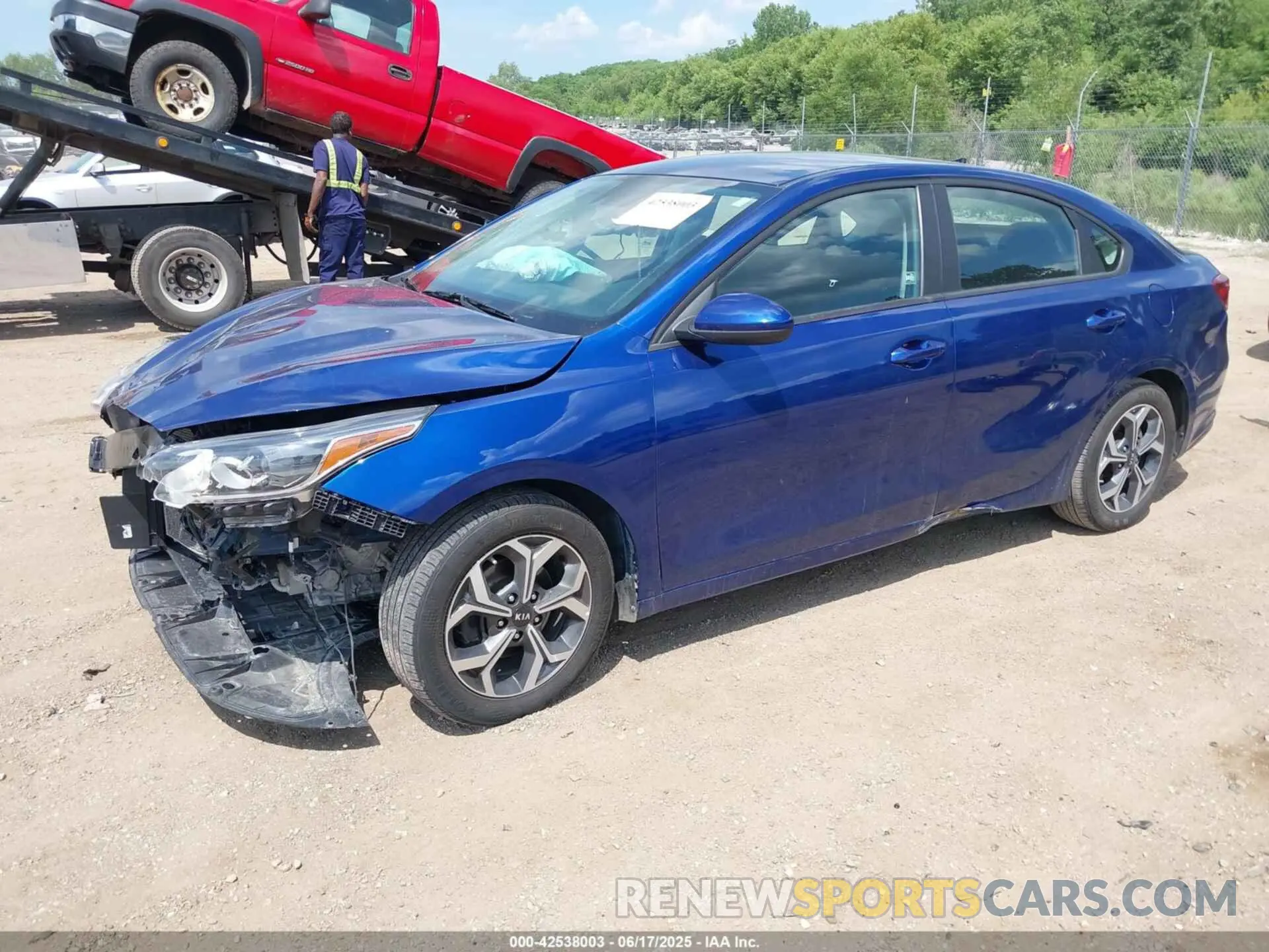 2 Photograph of a damaged car 3KPF24AD4LE257896 KIA FORTE 2020