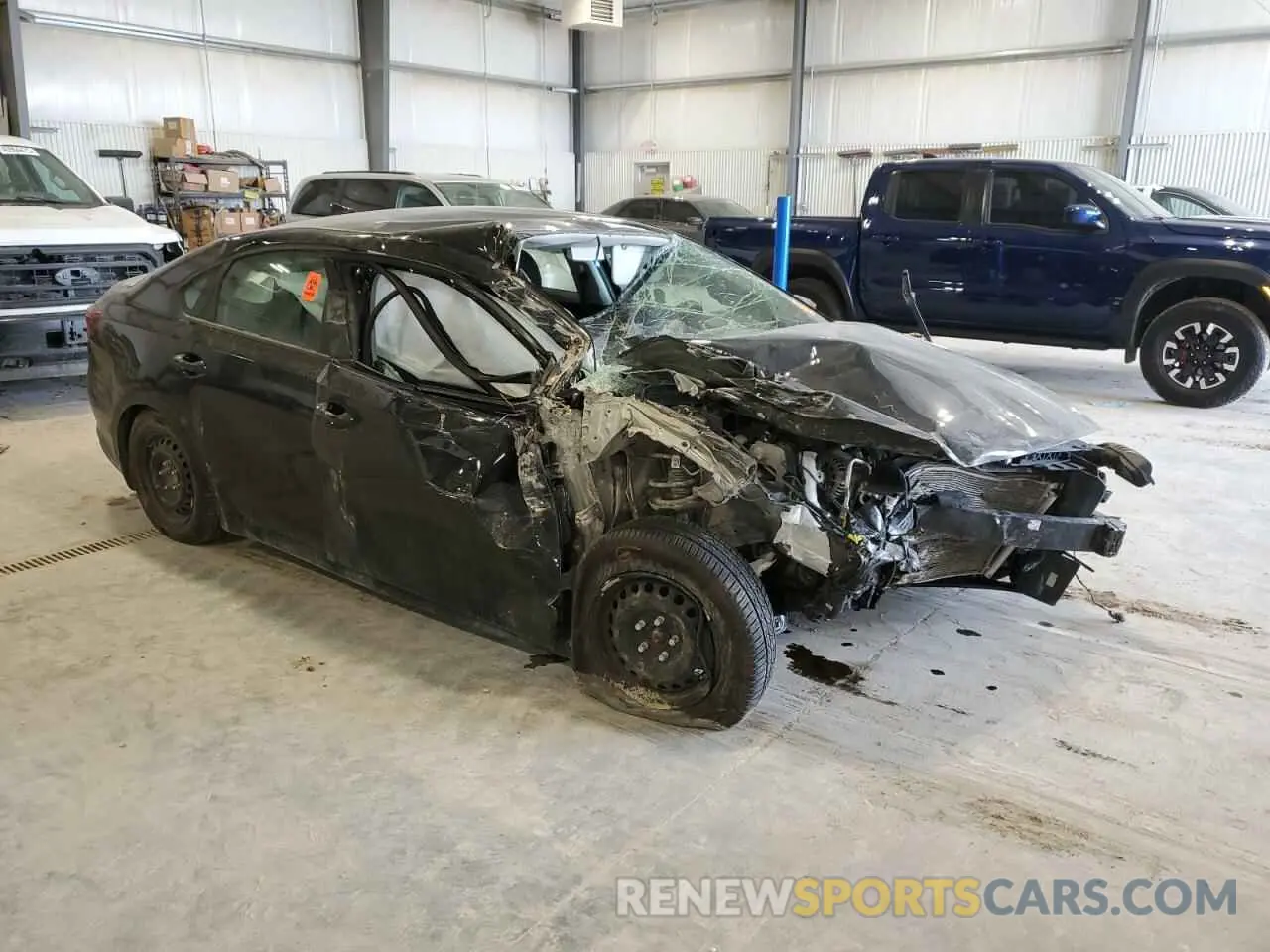 4 Photograph of a damaged car 3KPF24AD5LE143714 KIA FORTE 2020