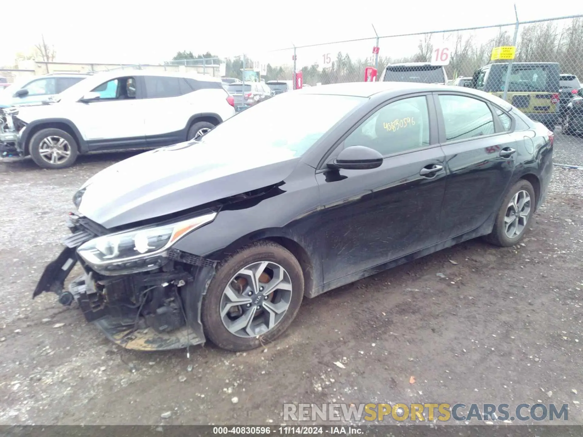 2 Photograph of a damaged car 3KPF24AD5LE144720 KIA FORTE 2020