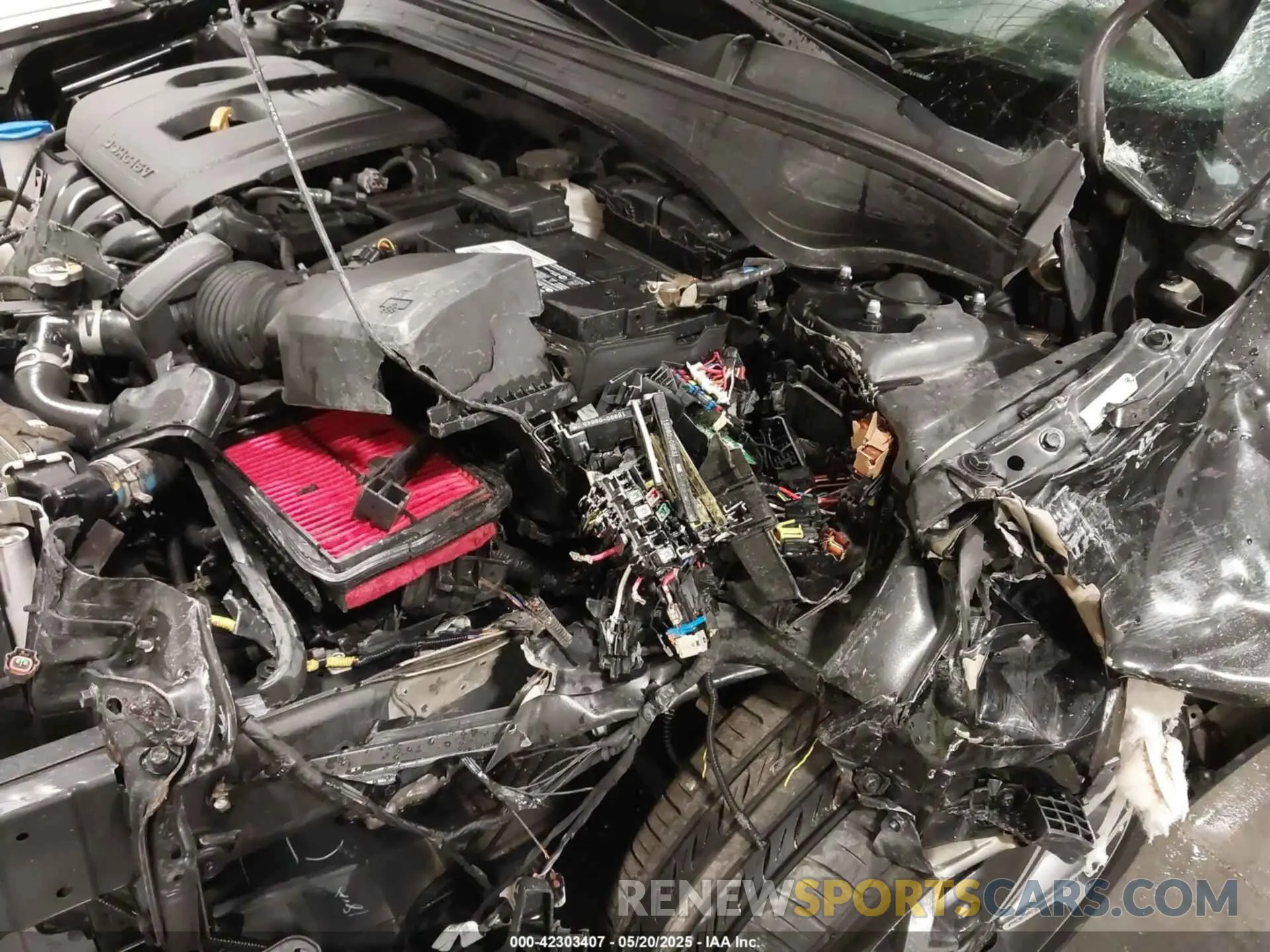 16 Photograph of a damaged car 3KPF24AD5LE186840 KIA FORTE 2020