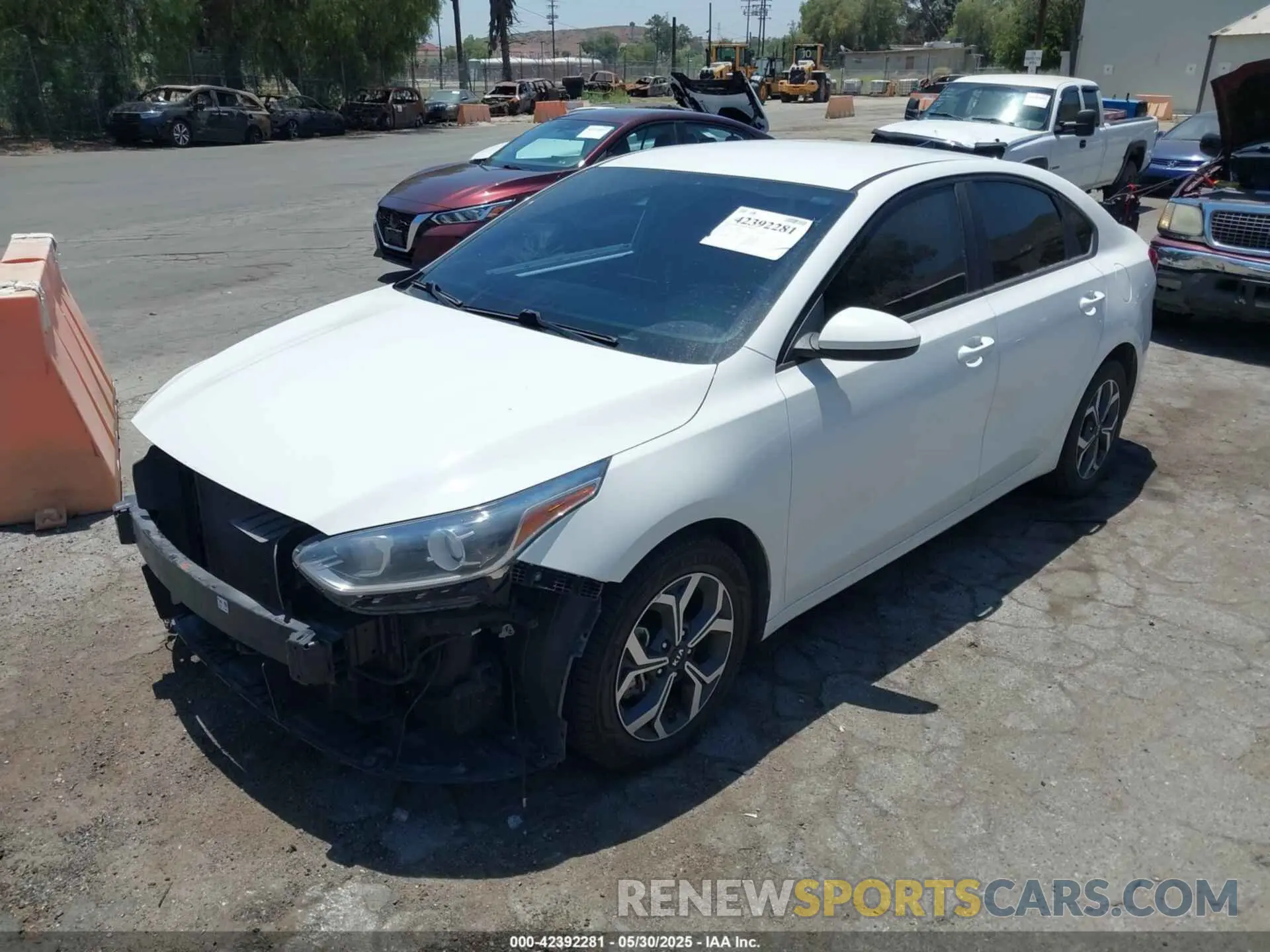 2 Photograph of a damaged car 3KPF24AD5LE239634 KIA FORTE 2020