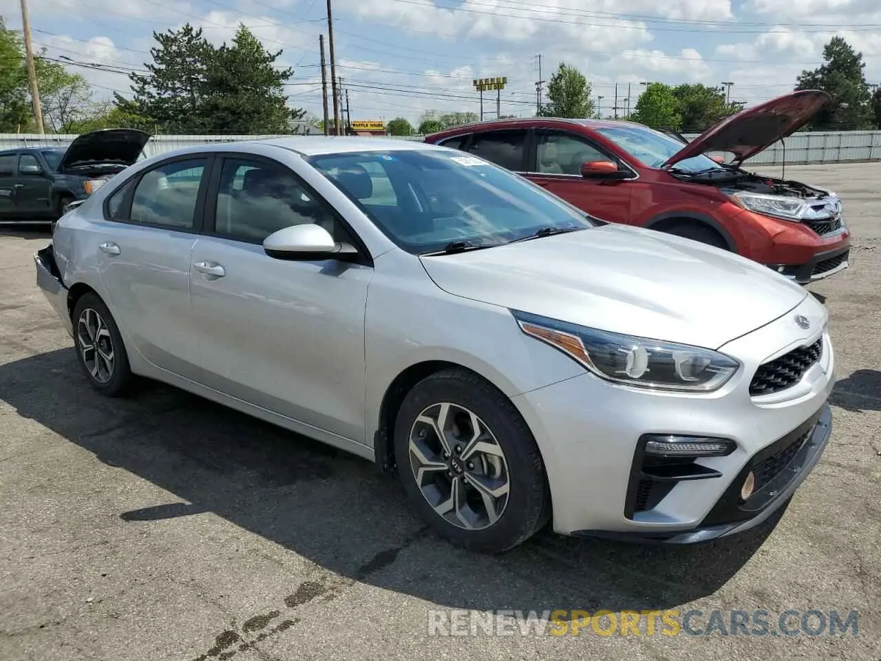 4 Photograph of a damaged car 3KPF24AD5LE240217 KIA FORTE 2020