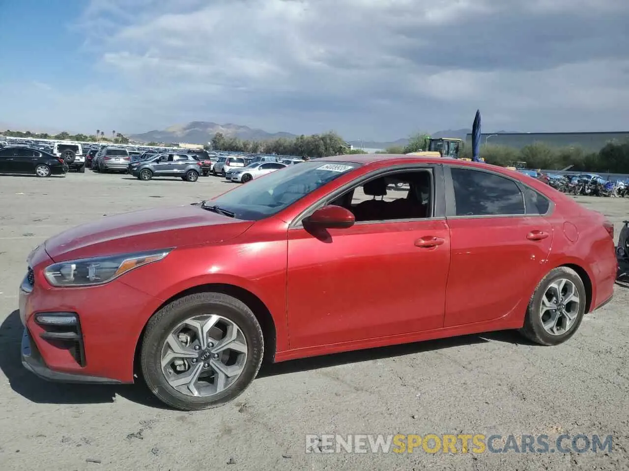 1 Photograph of a damaged car 3KPF24AD5LE240962 KIA FORTE 2020